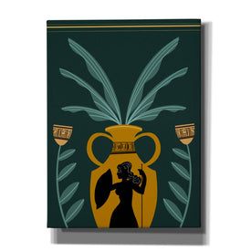 'Warrior Goddess Vase I' by Regina Moore, Canvas Wall Art