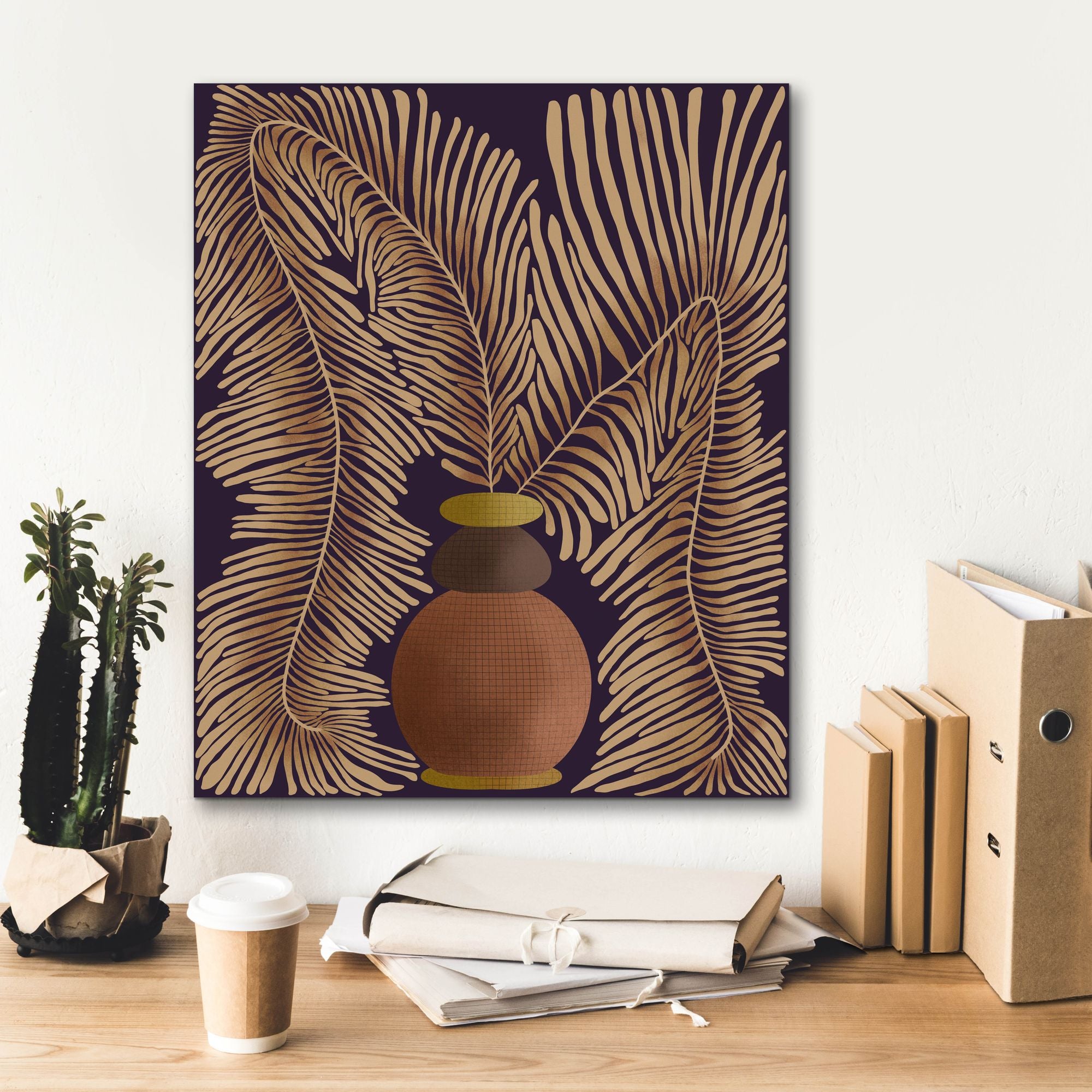 'Leaf Concept I' by Regina Moore, Canvas Wall Art,20 x 24