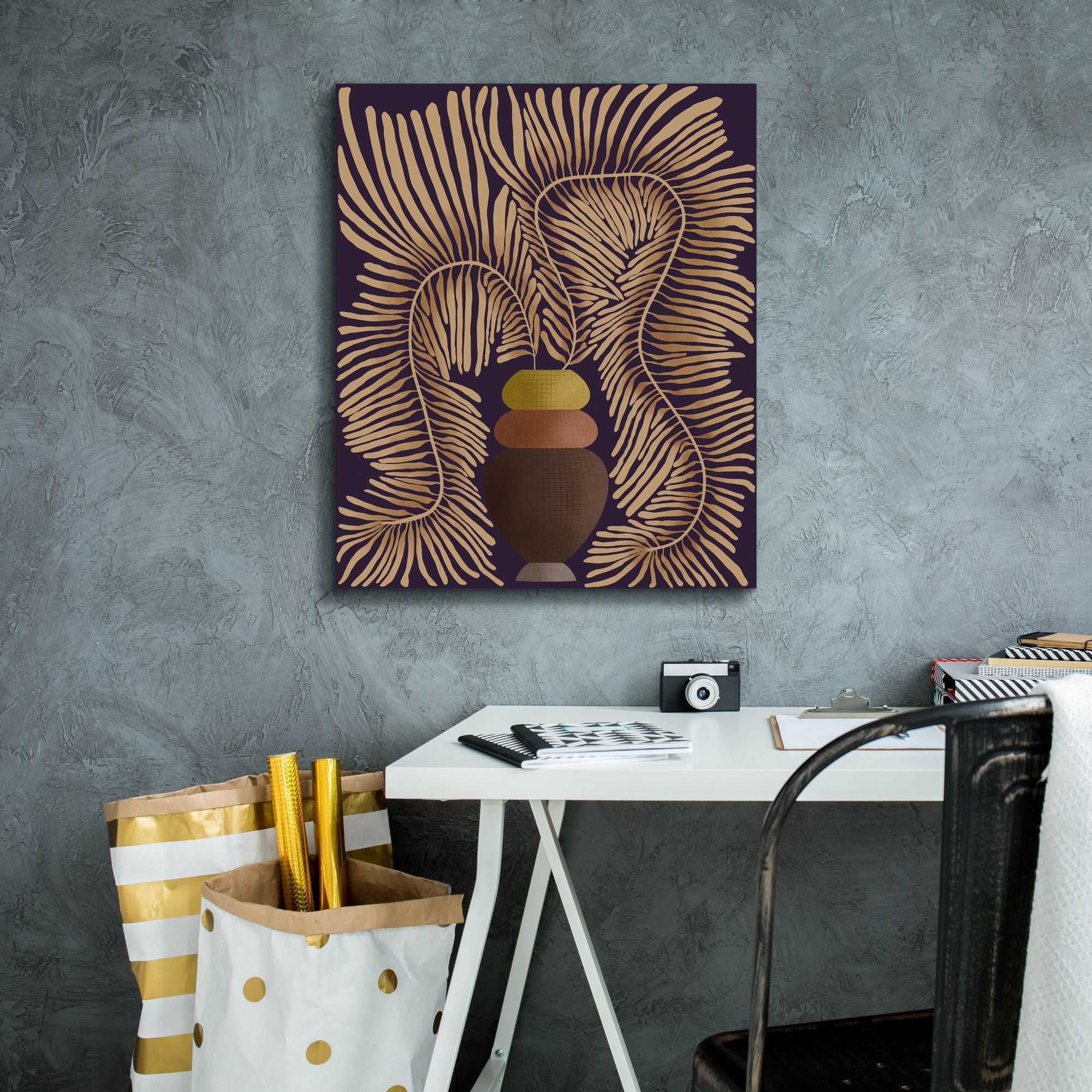 'Leaf Concept II' by Regina Moore, Canvas Wall Art,20 x 24