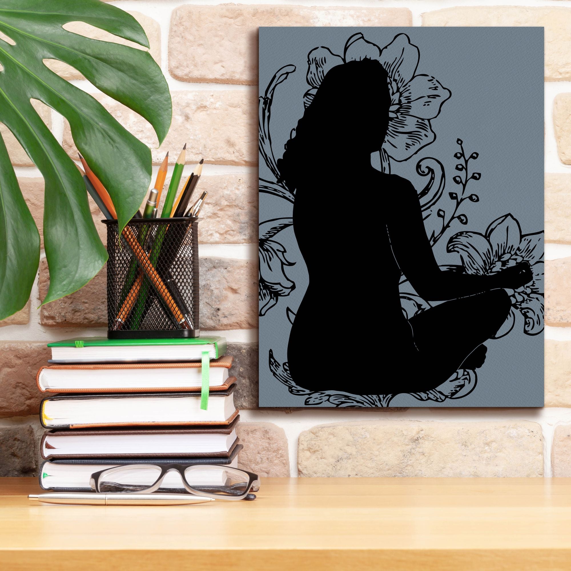 'Slow Breathing I' by Regina Moore, Canvas Wall Art,12 x 16