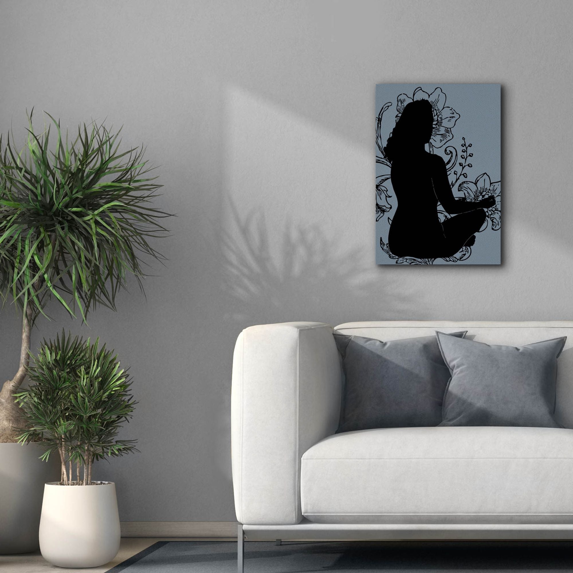 'Slow Breathing I' by Regina Moore, Canvas Wall Art,18 x 26