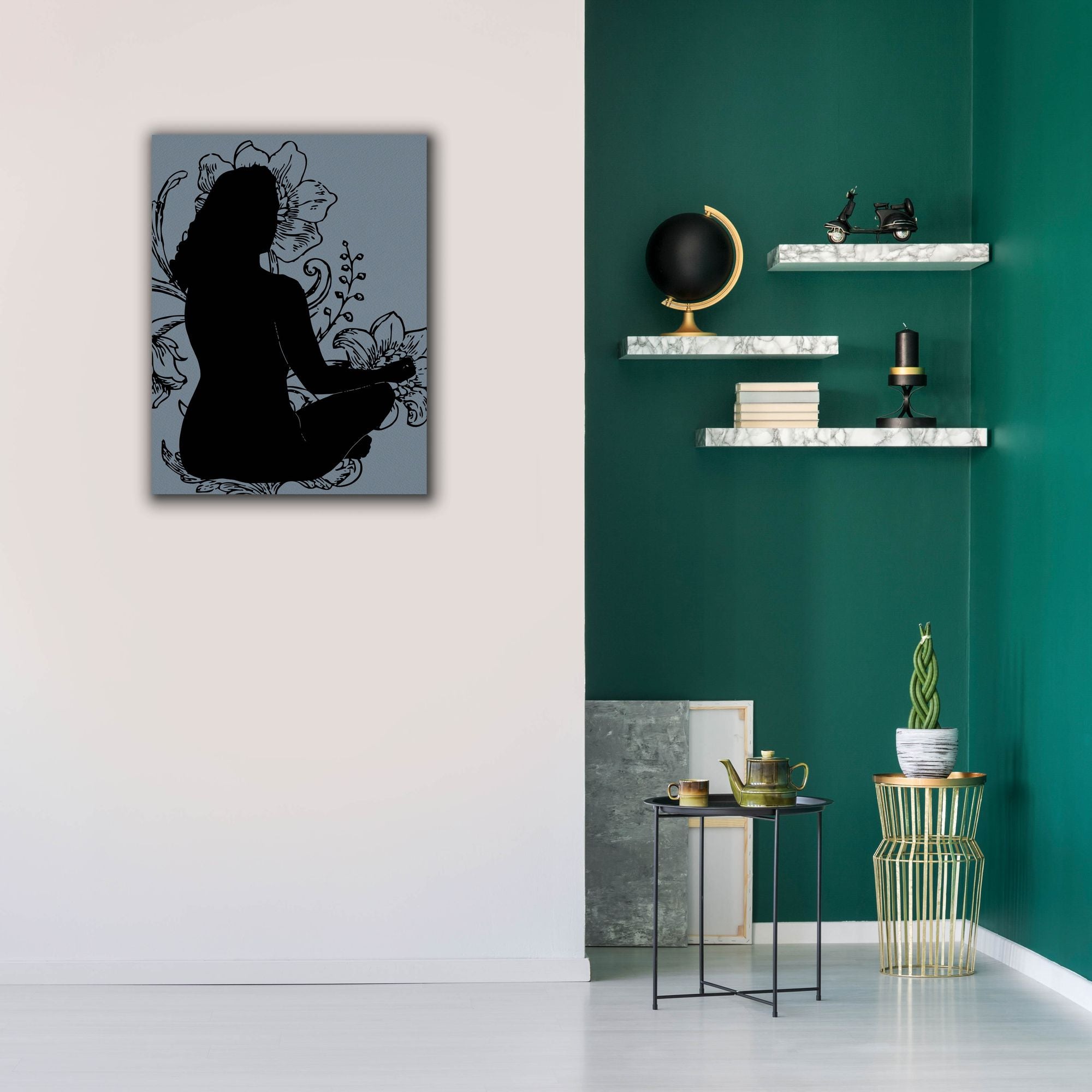 'Slow Breathing I' by Regina Moore, Canvas Wall Art,26 x 34