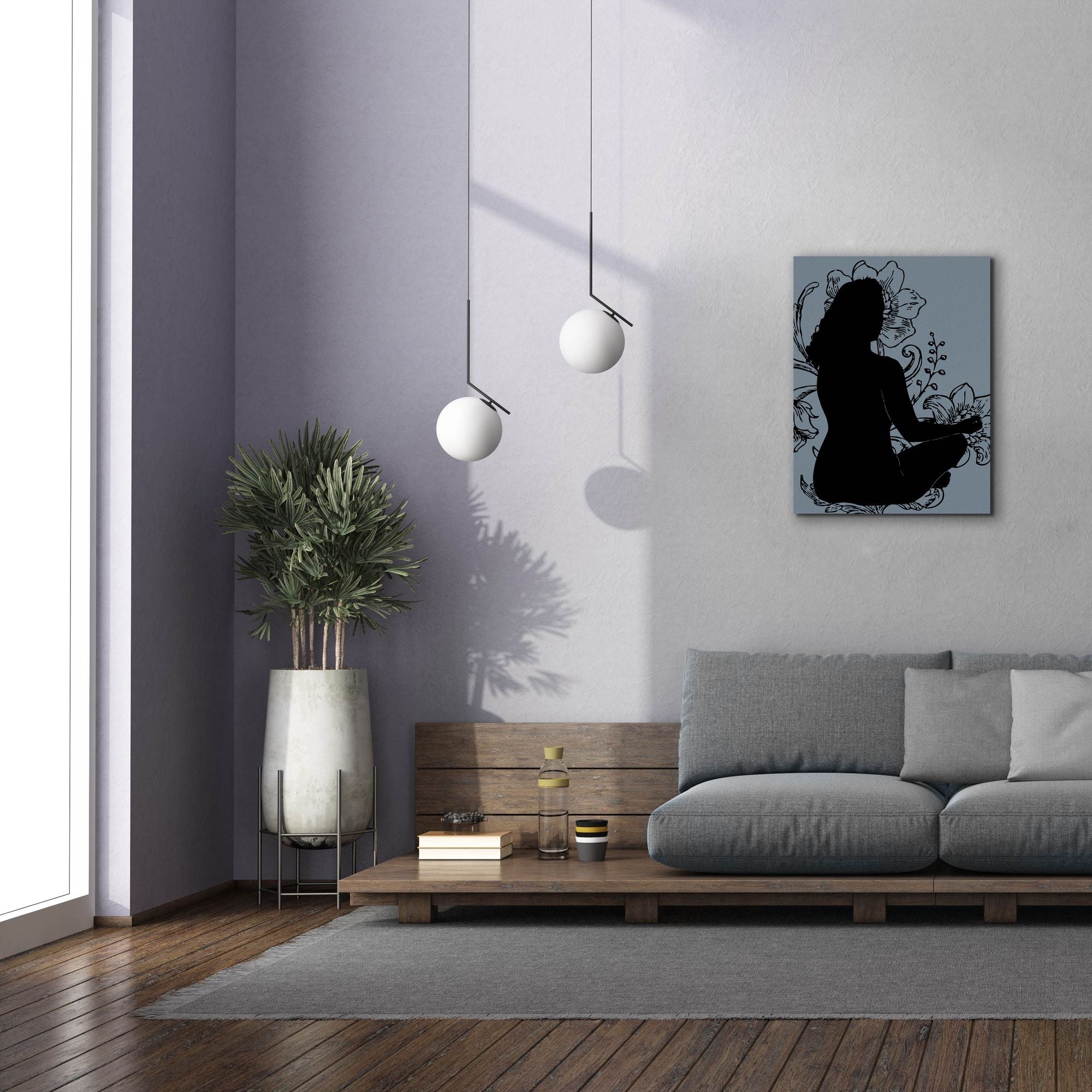 'Slow Breathing I' by Regina Moore, Canvas Wall Art,26 x 34