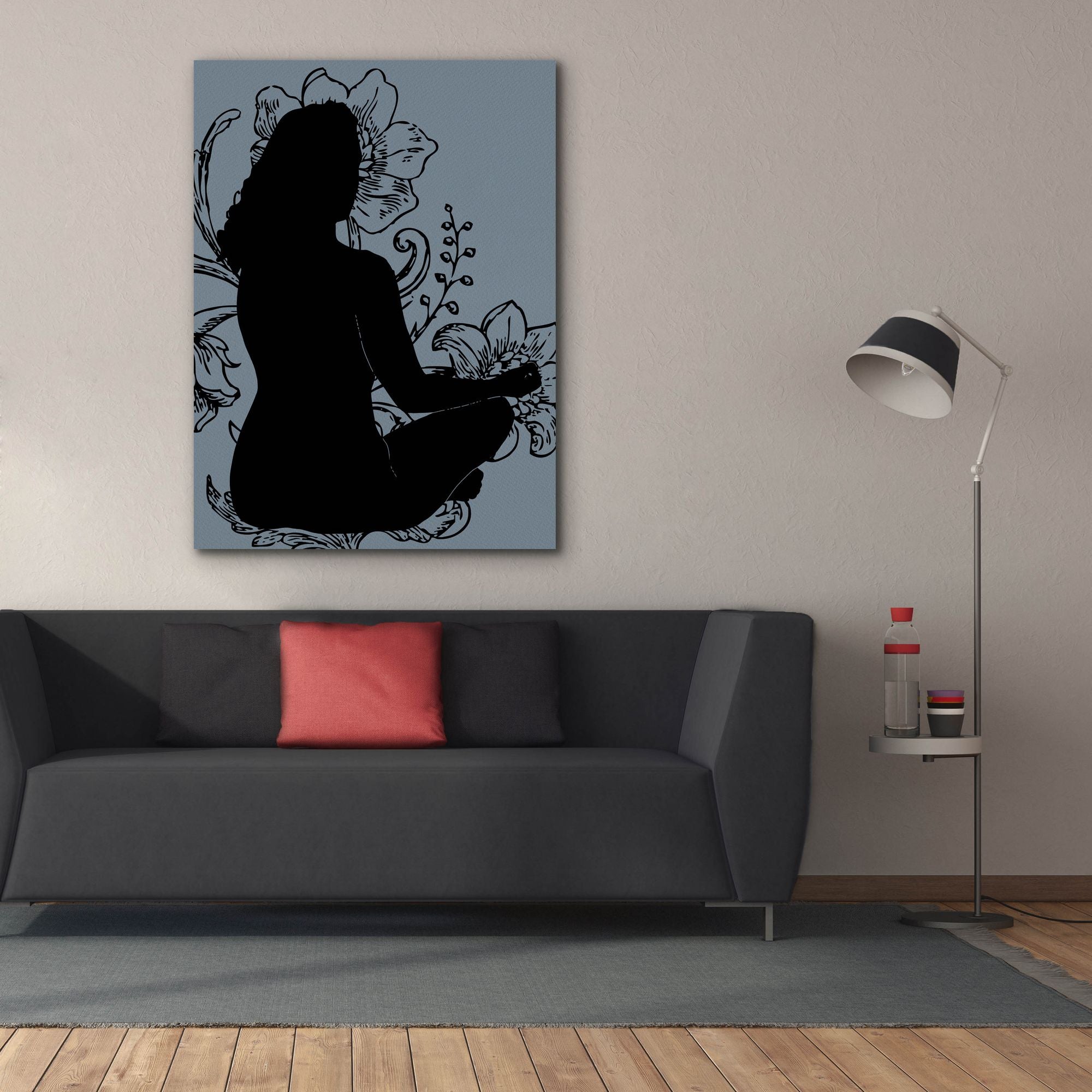 'Slow Breathing I' by Regina Moore, Canvas Wall Art,40x54