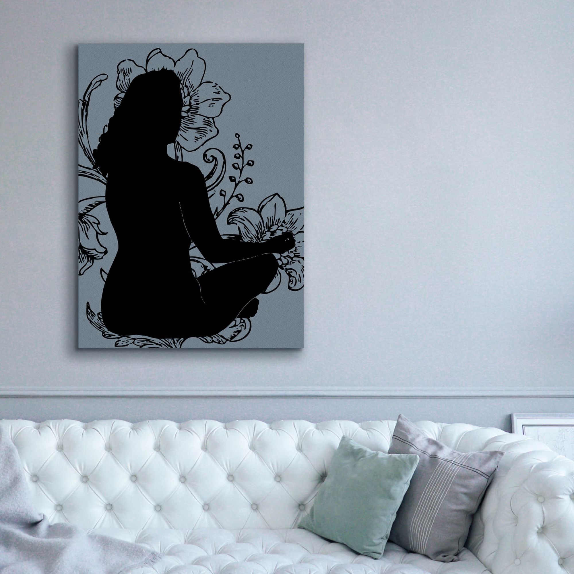 'Slow Breathing I' by Regina Moore, Canvas Wall Art,40x54