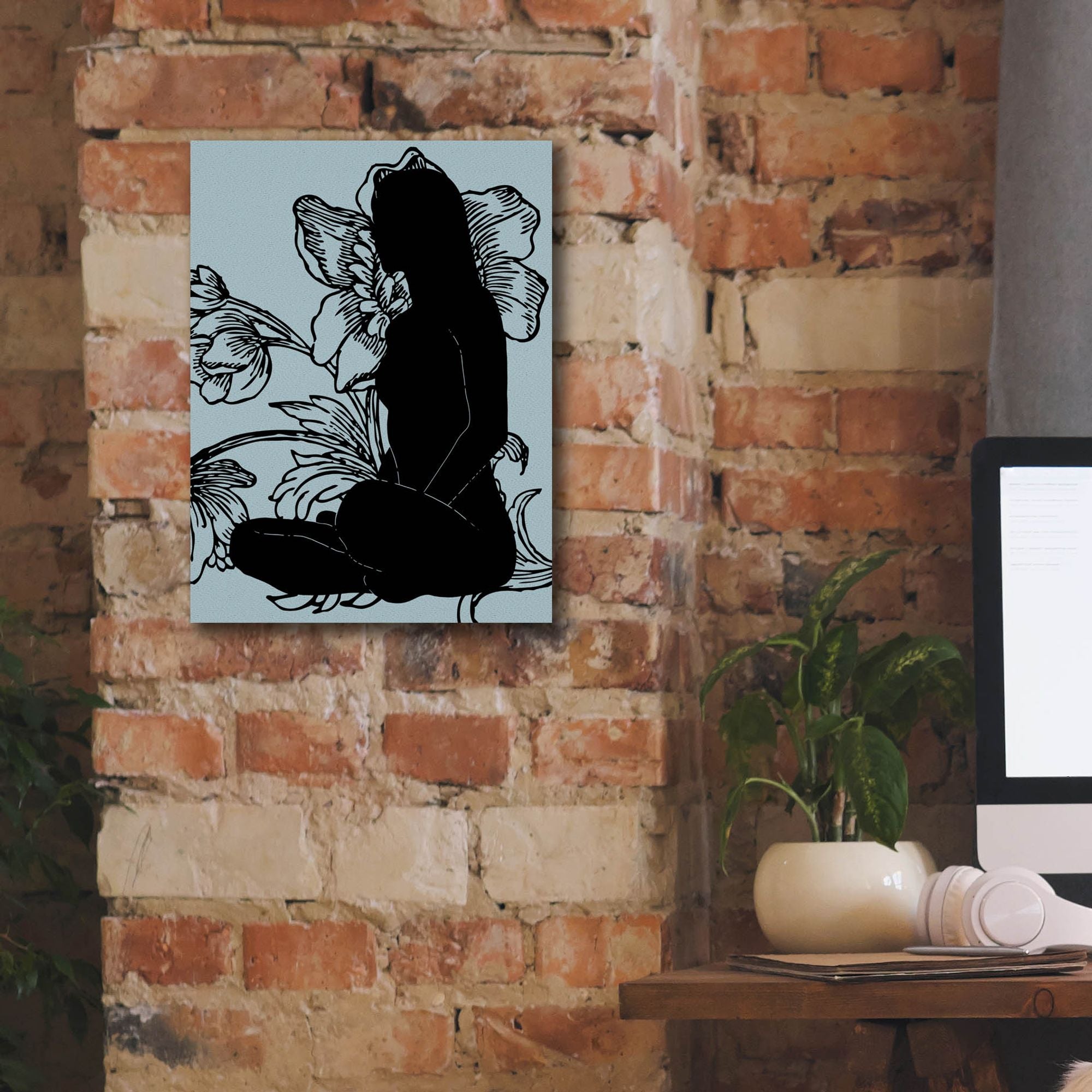 'Slow Breathing II' by Regina Moore, Canvas Wall Art,12 x 16