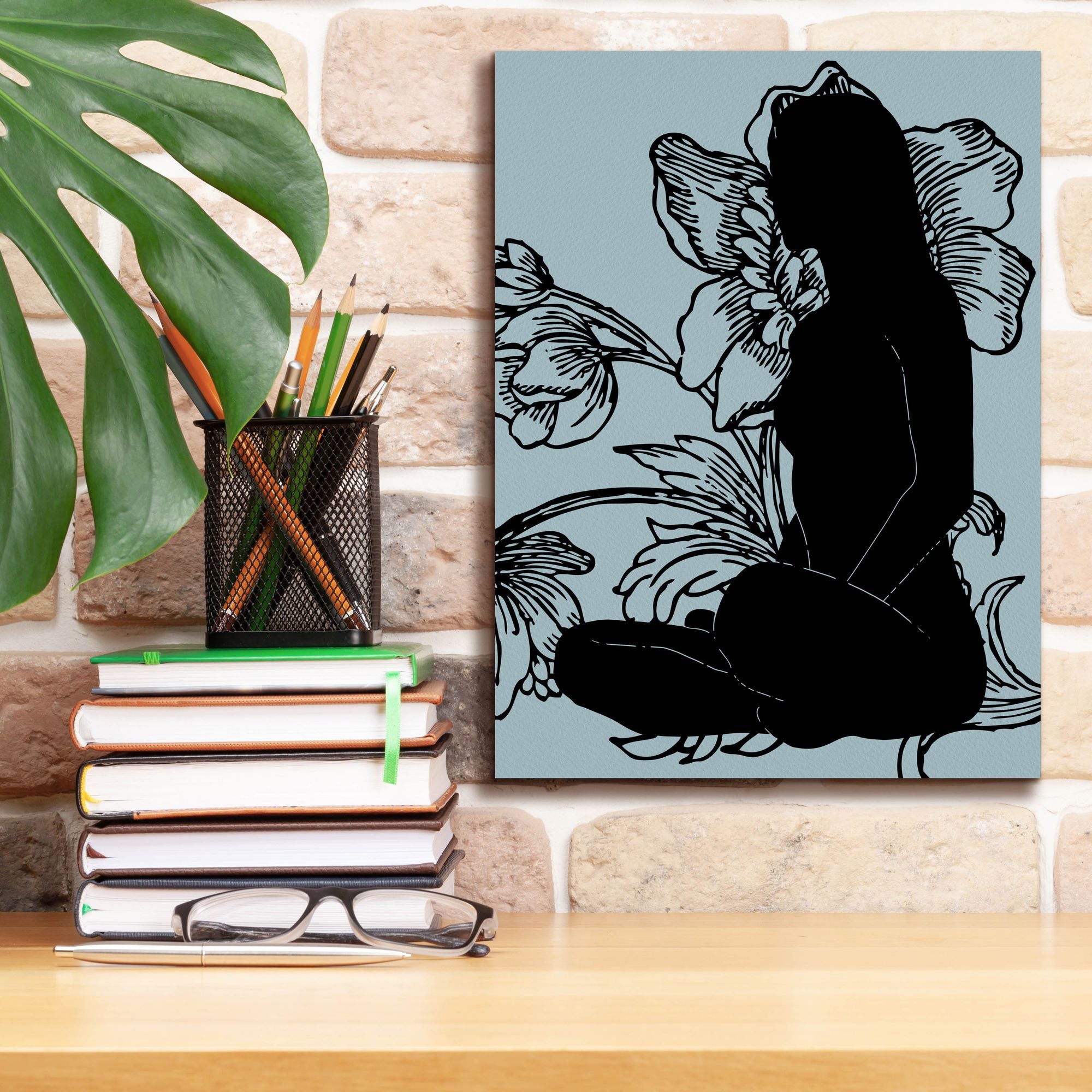 'Slow Breathing II' by Regina Moore, Canvas Wall Art,12 x 16