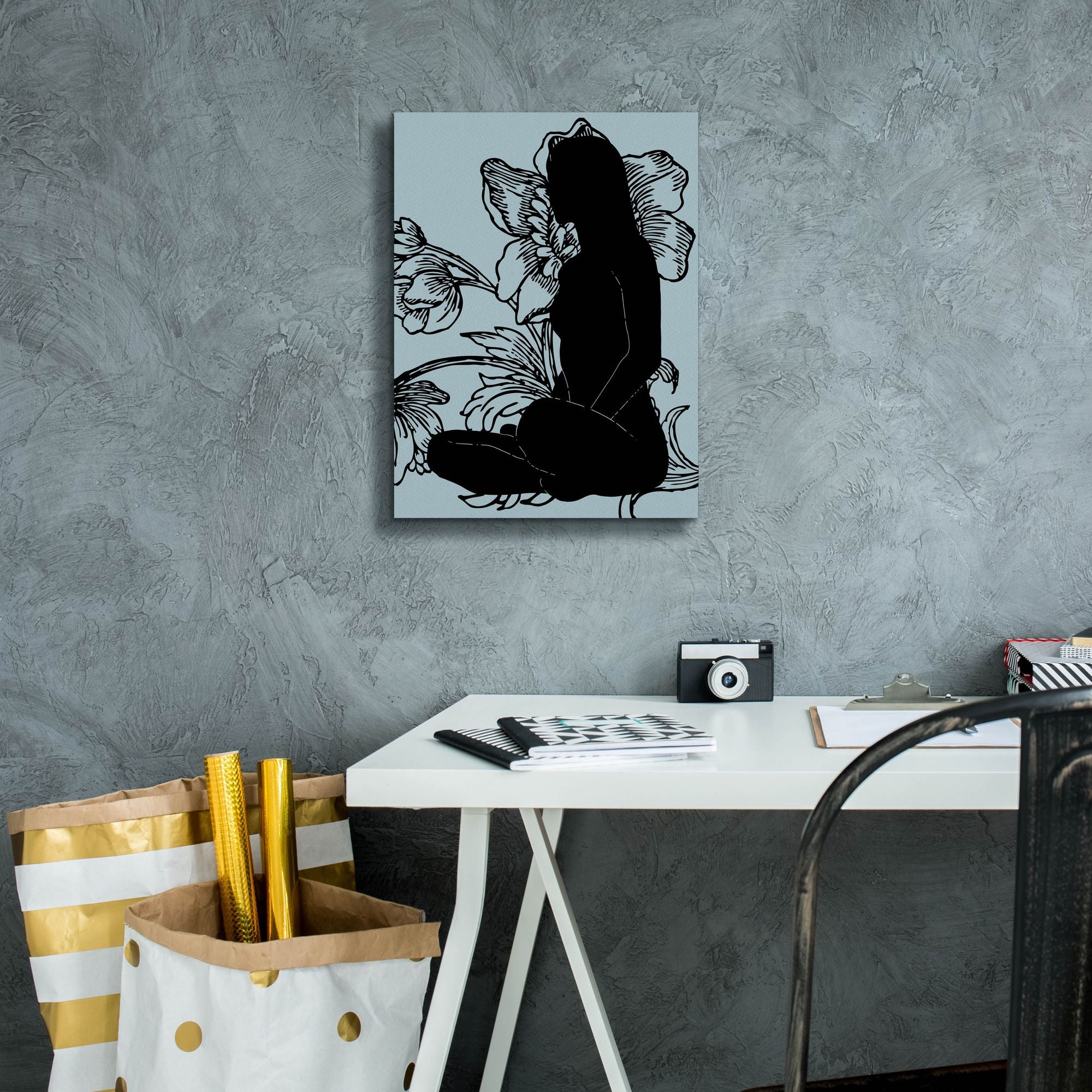 'Slow Breathing II' by Regina Moore, Canvas Wall Art,12 x 16