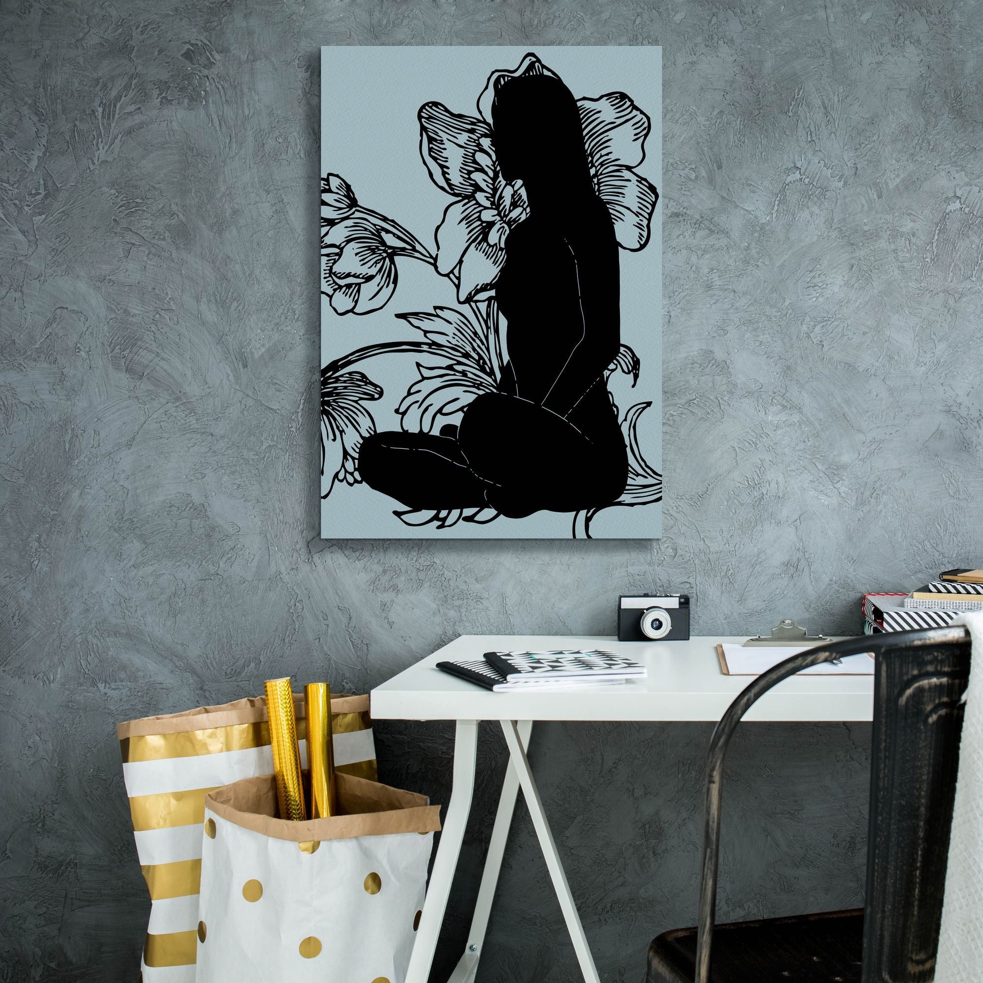 'Slow Breathing II' by Regina Moore, Canvas Wall Art,18 x 26