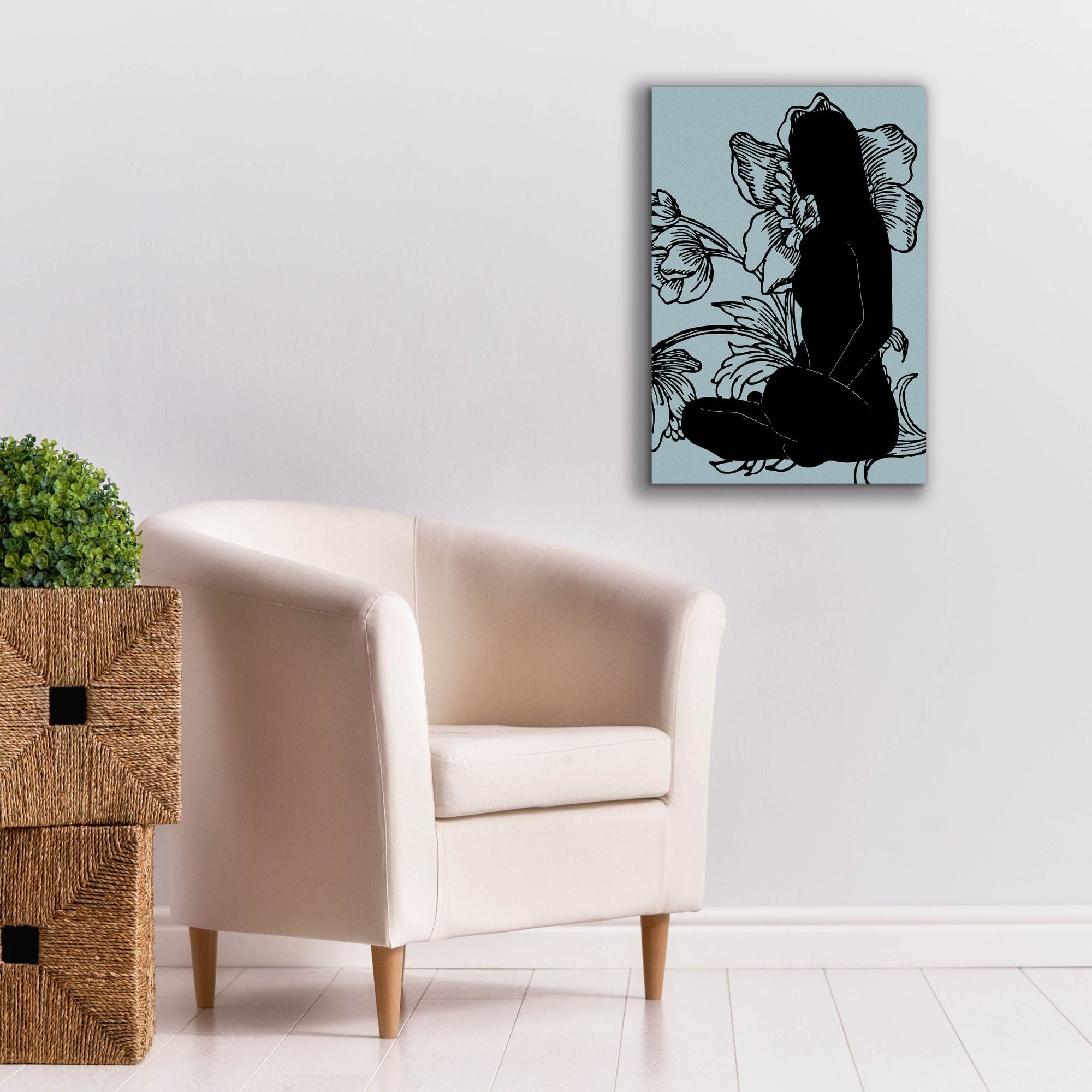 'Slow Breathing II' by Regina Moore, Canvas Wall Art,18 x 26