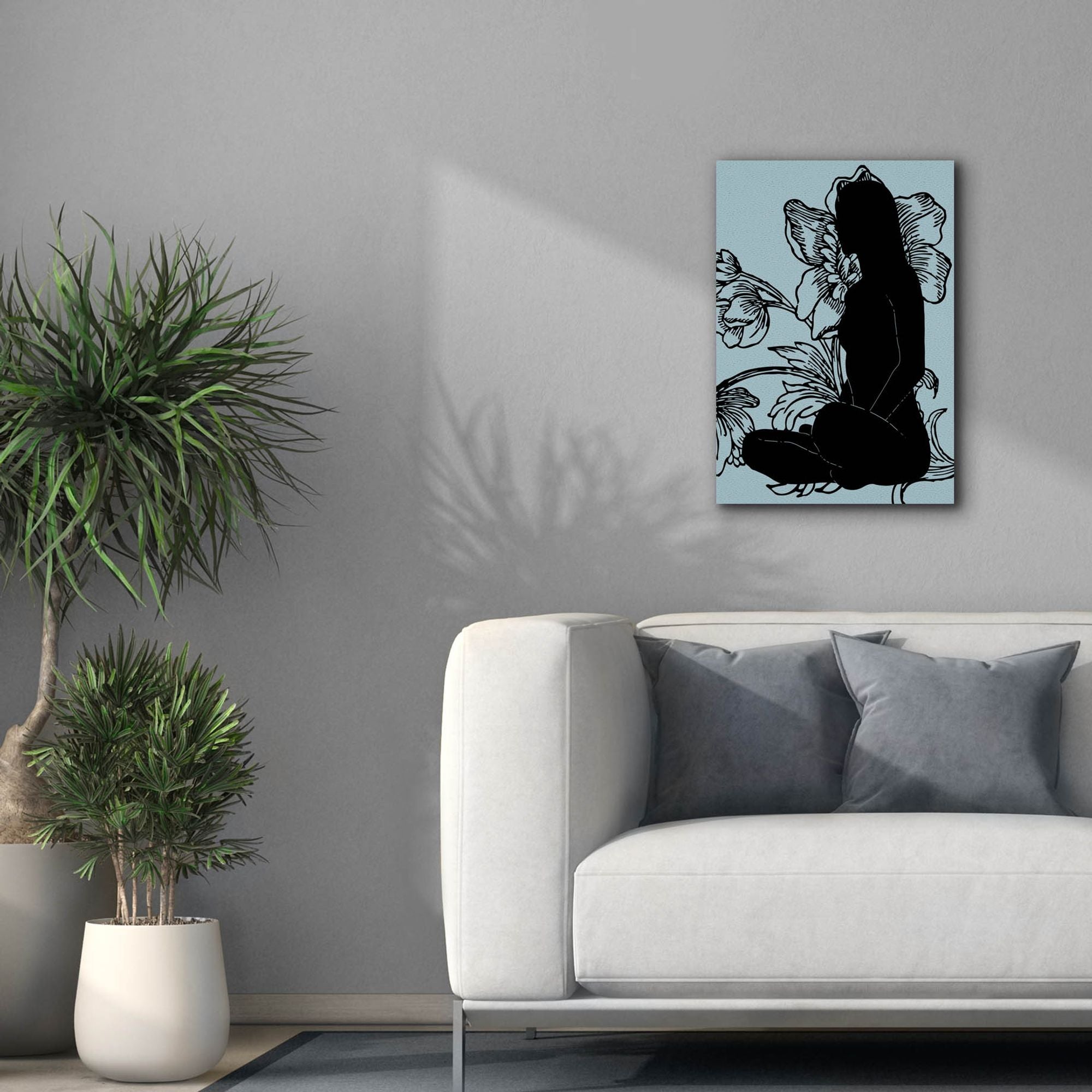 'Slow Breathing II' by Regina Moore, Canvas Wall Art,18 x 26