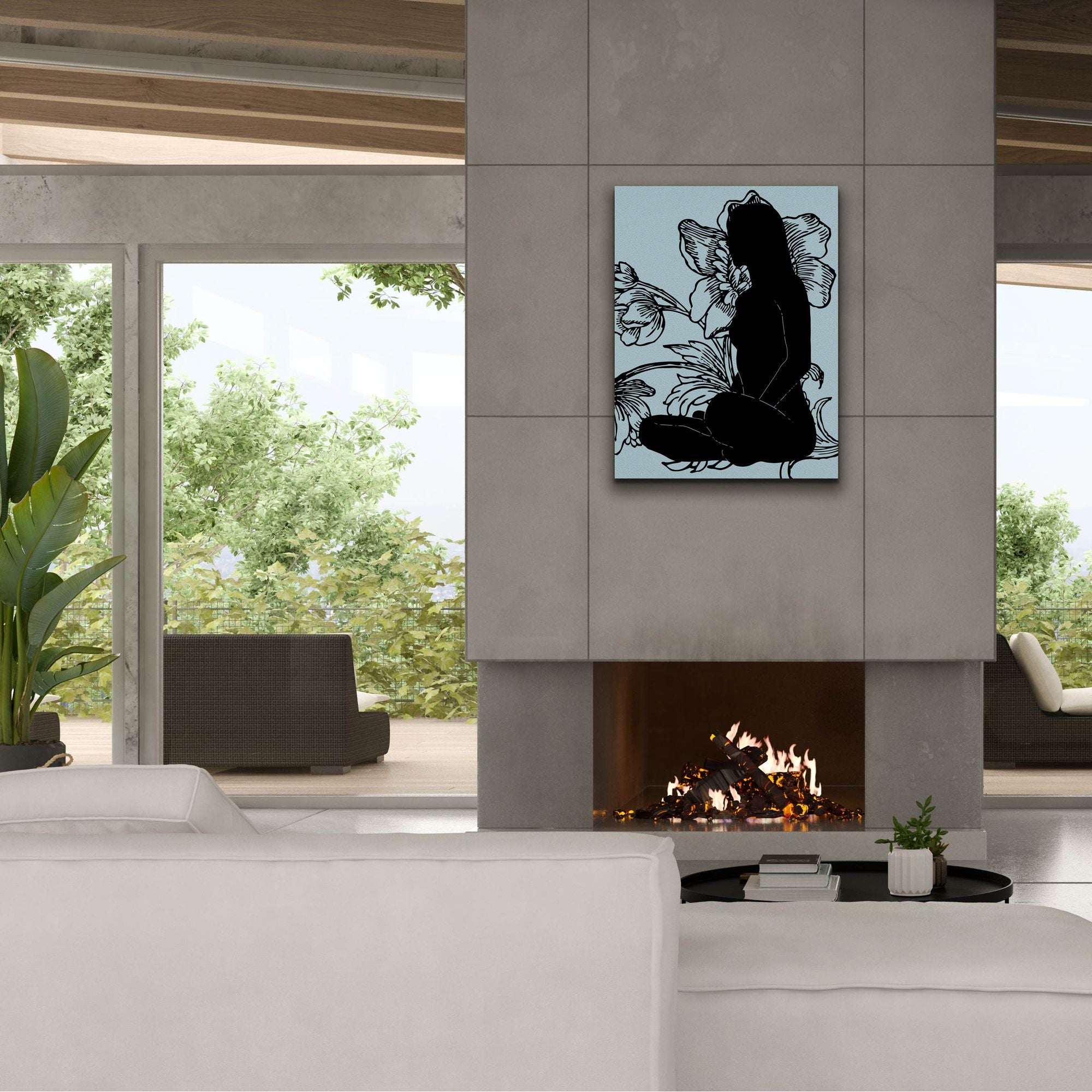 'Slow Breathing II' by Regina Moore, Canvas Wall Art,26 x 34