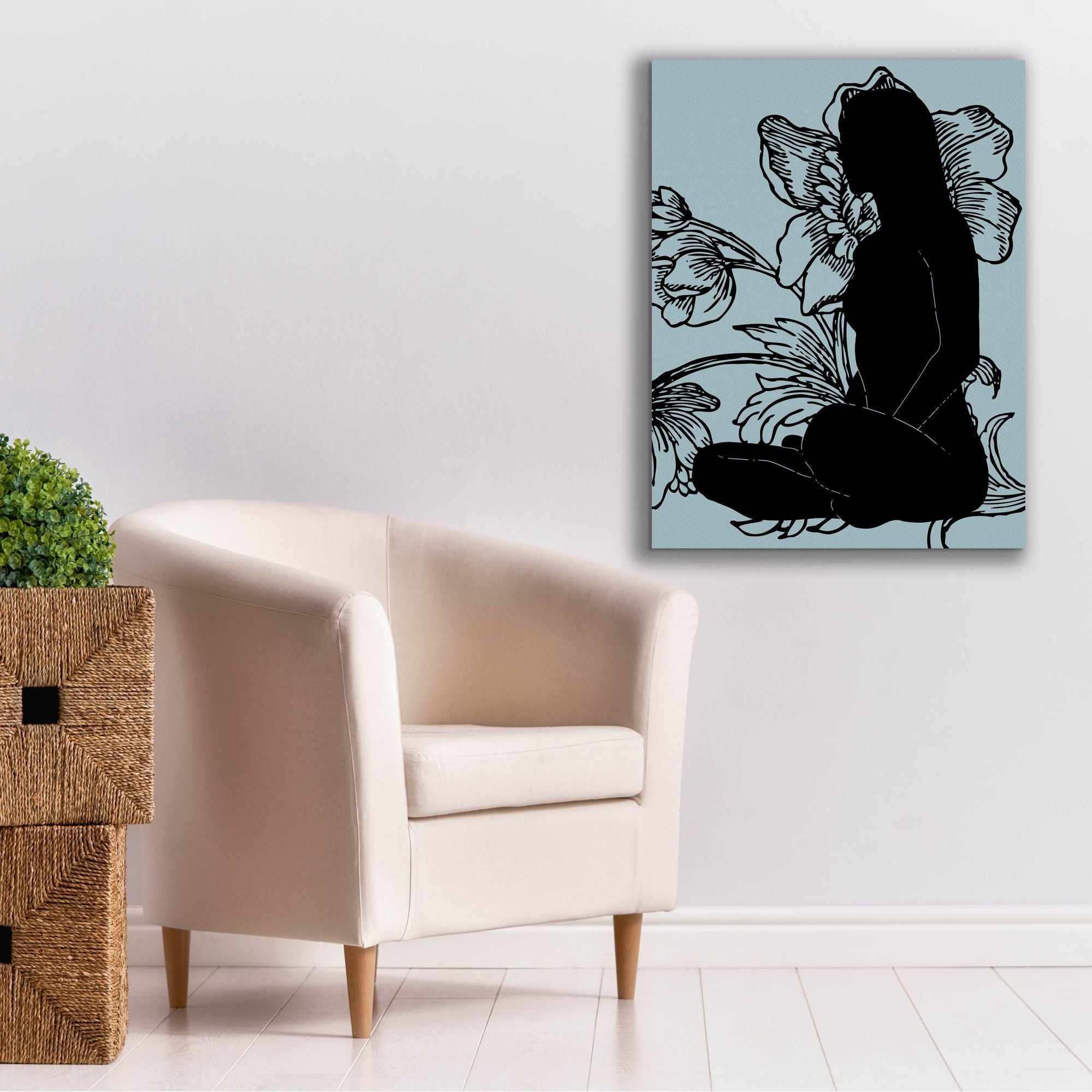 'Slow Breathing II' by Regina Moore, Canvas Wall Art,26 x 34