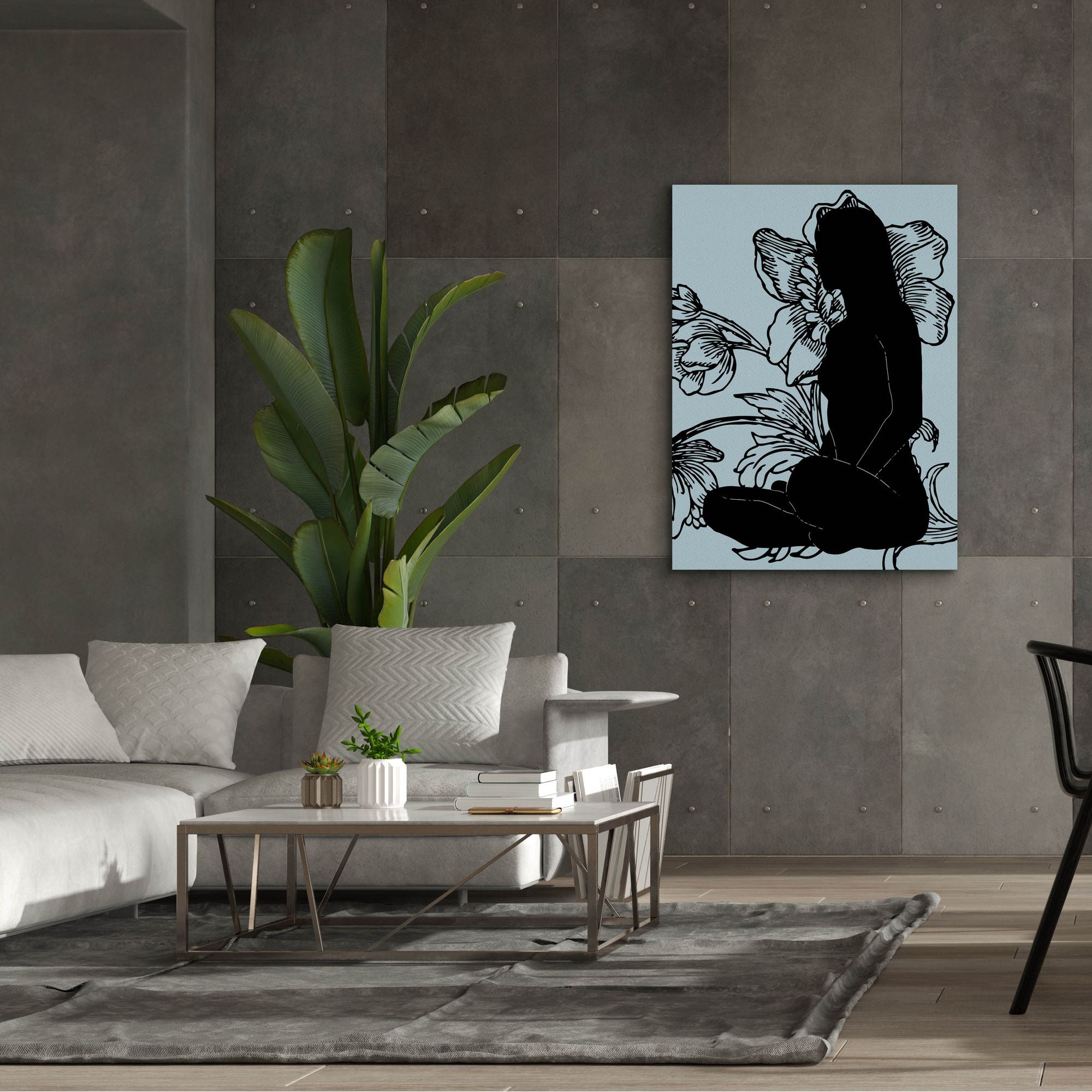 'Slow Breathing II' by Regina Moore, Canvas Wall Art,40x54