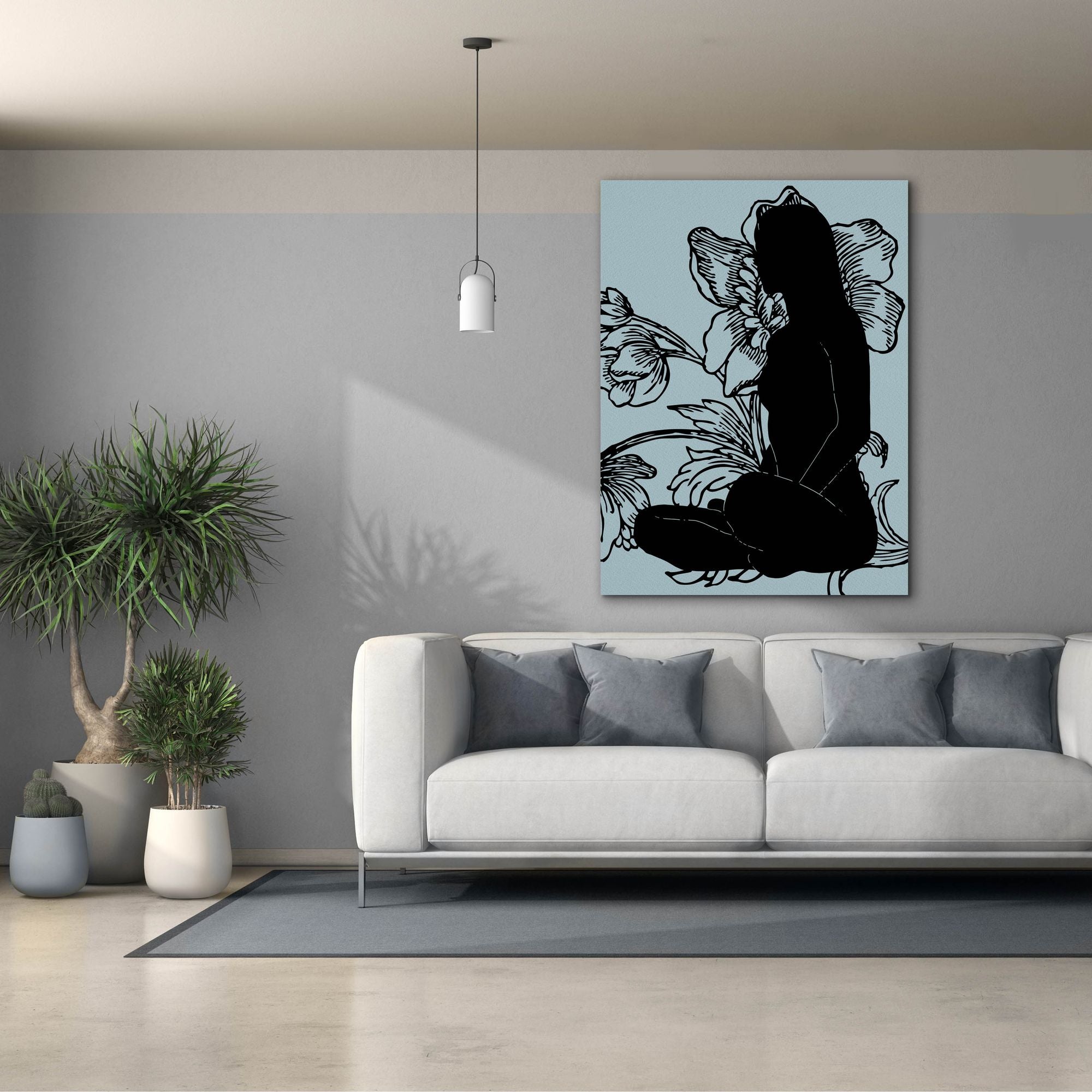 'Slow Breathing II' by Regina Moore, Canvas Wall Art,40x54