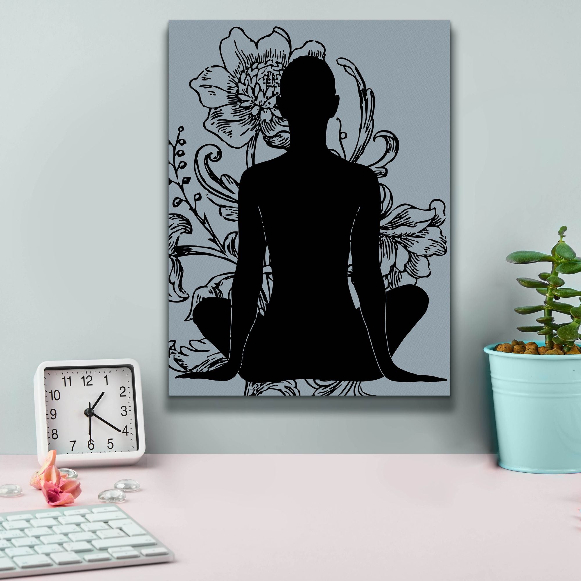 'Slow Breathing III' by Regina Moore, Canvas Wall Art,12 x 16