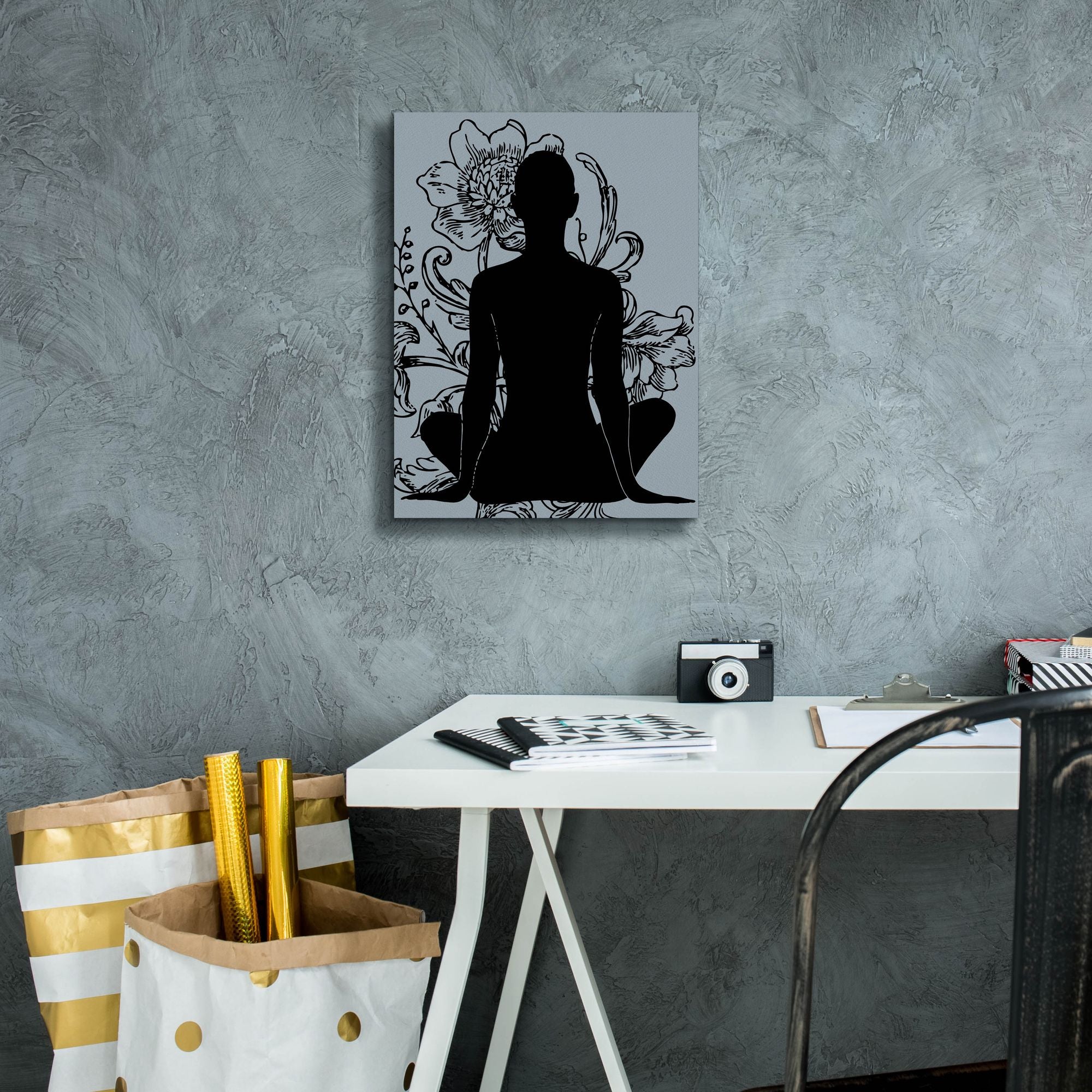 'Slow Breathing III' by Regina Moore, Canvas Wall Art,12 x 16