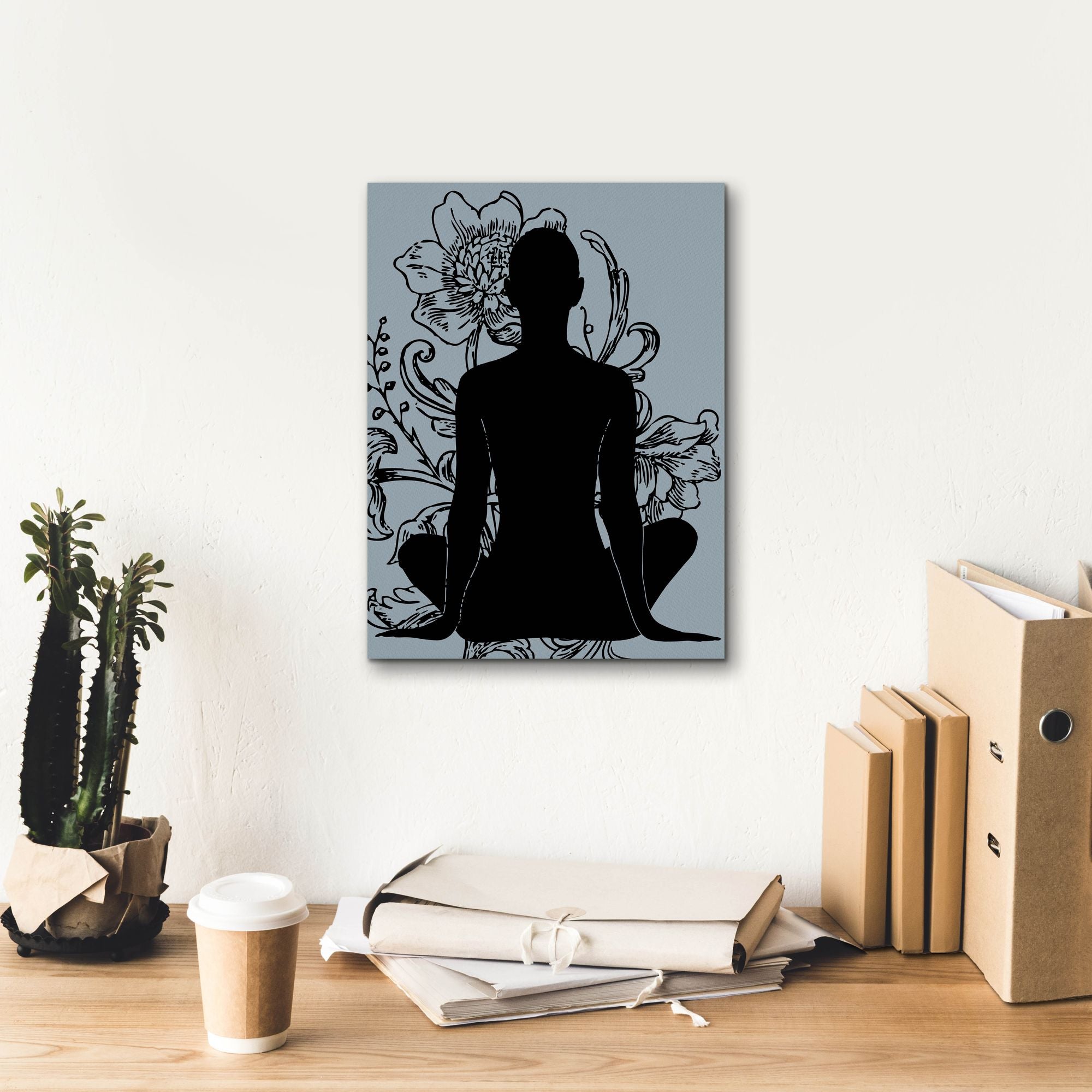 'Slow Breathing III' by Regina Moore, Canvas Wall Art,12 x 16