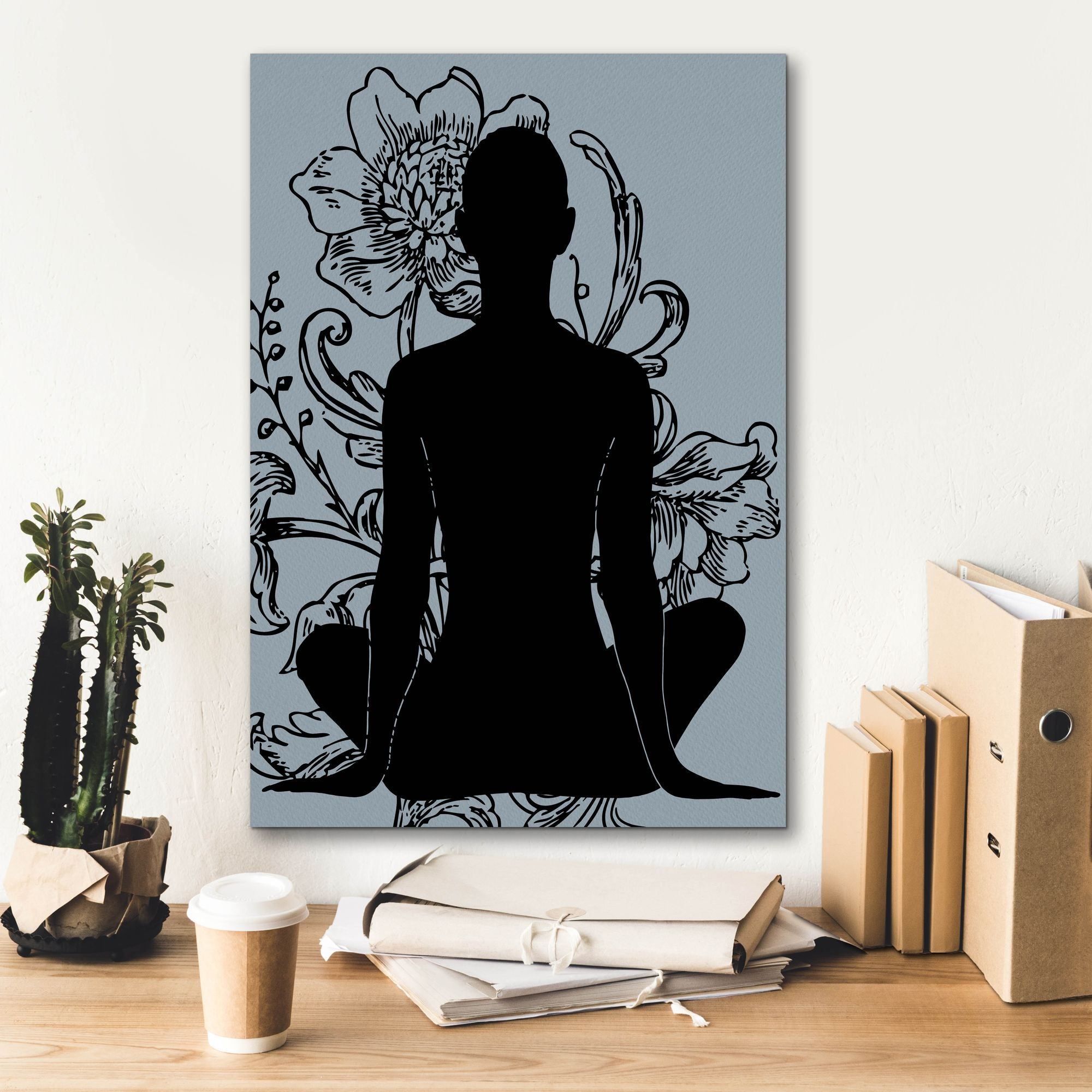 'Slow Breathing III' by Regina Moore, Canvas Wall Art,18 x 26