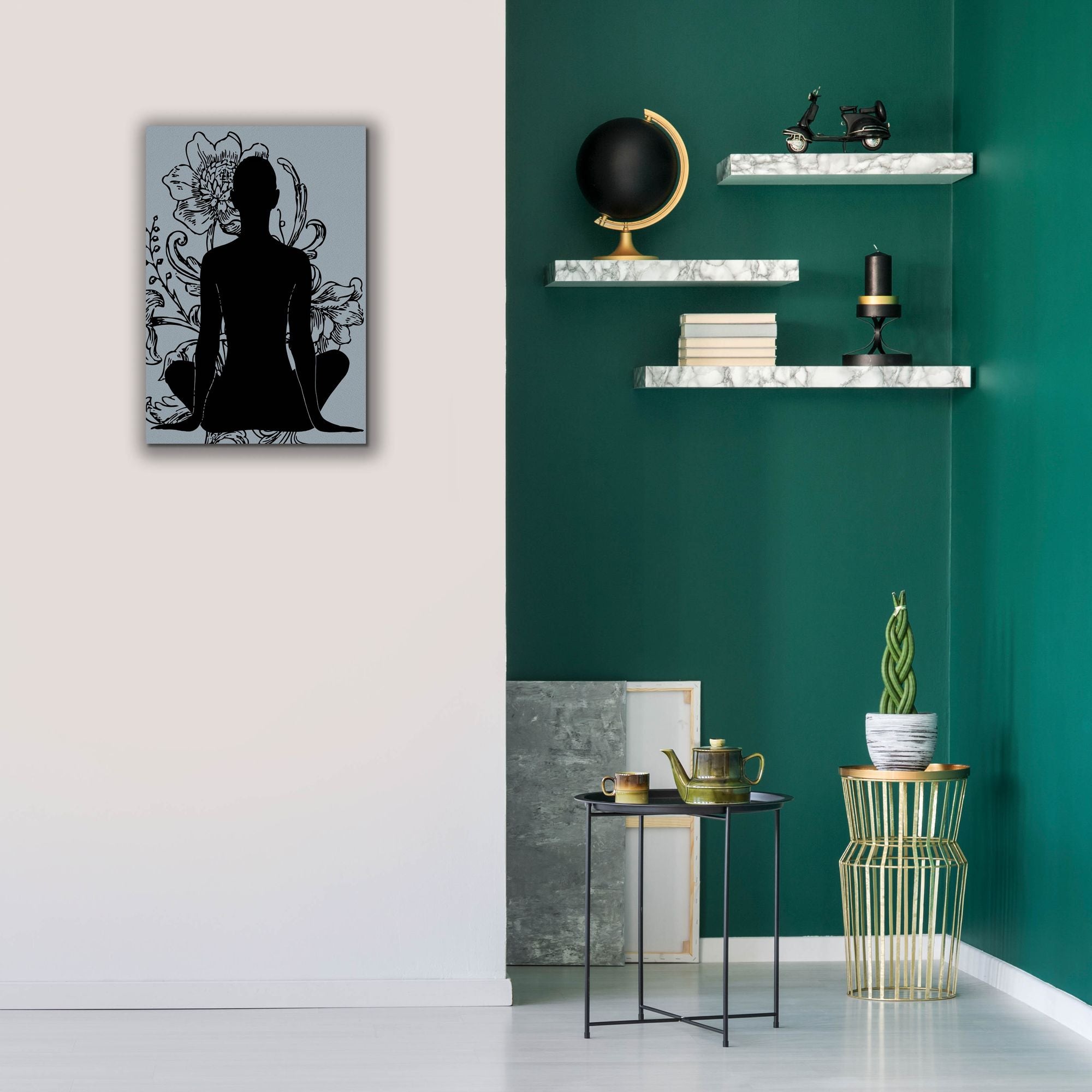 'Slow Breathing III' by Regina Moore, Canvas Wall Art,18 x 26