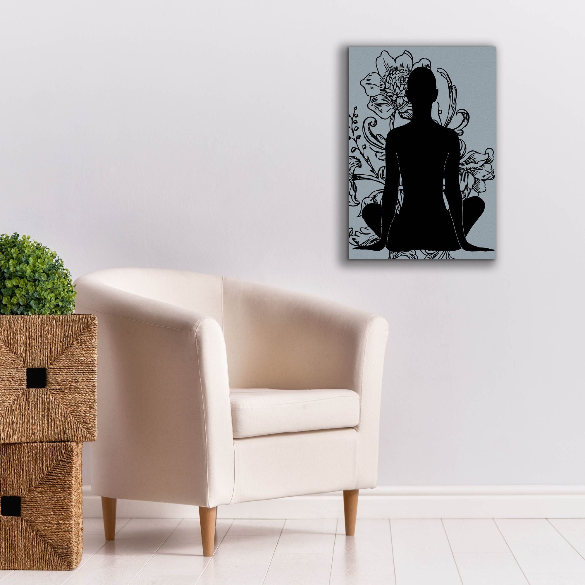 'Slow Breathing III' by Regina Moore, Canvas Wall Art,18 x 26