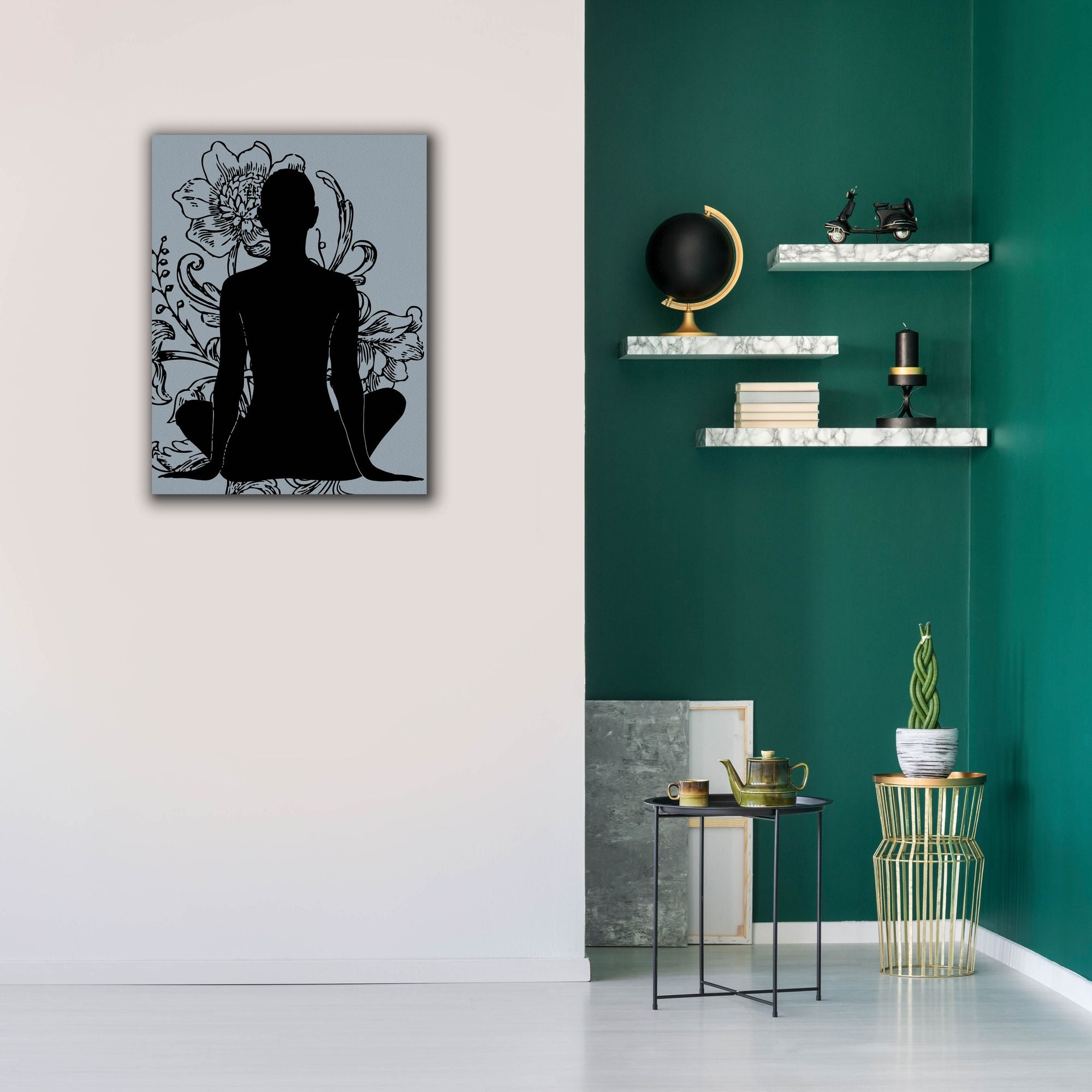 'Slow Breathing III' by Regina Moore, Canvas Wall Art,26 x 34