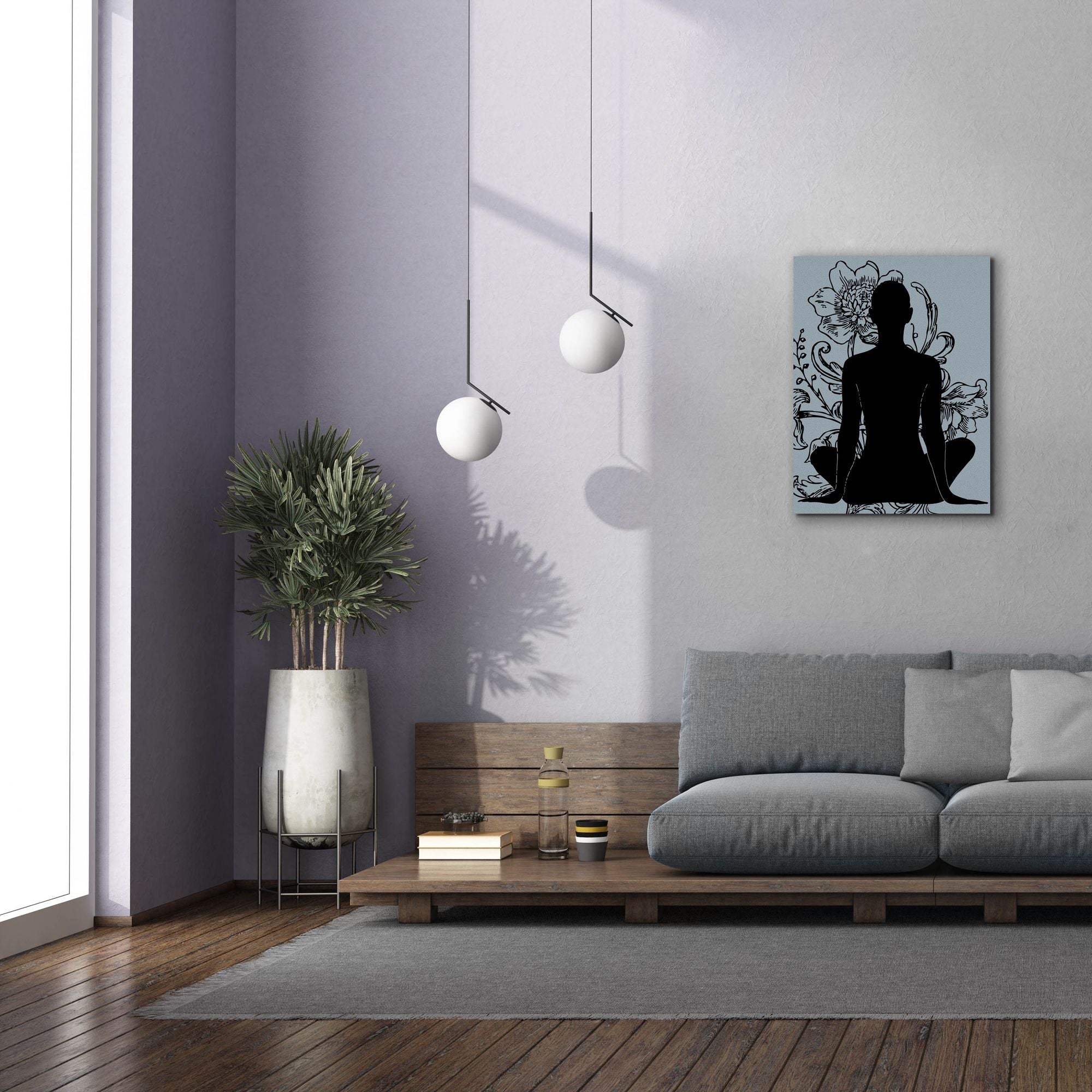 'Slow Breathing III' by Regina Moore, Canvas Wall Art,26 x 34