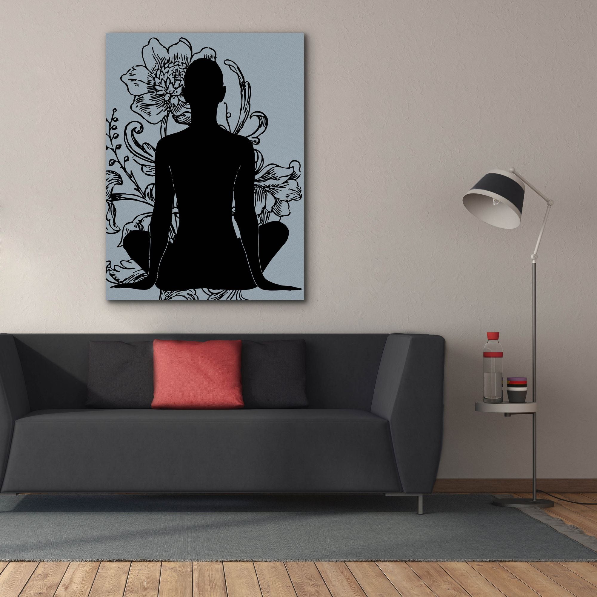 'Slow Breathing III' by Regina Moore, Canvas Wall Art,40x54