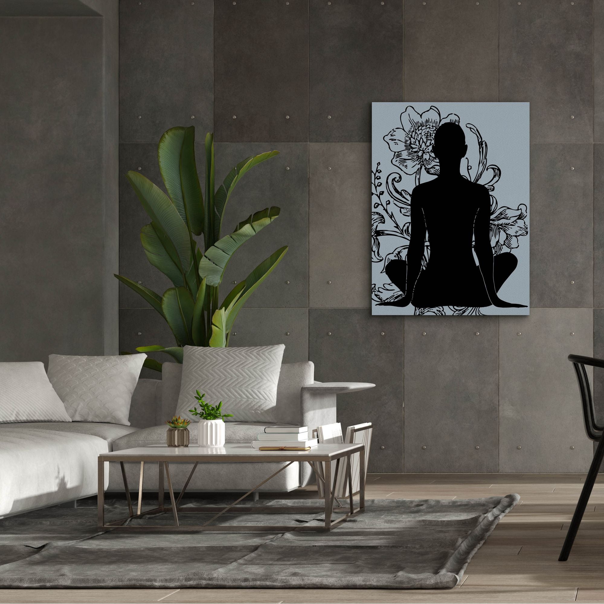 'Slow Breathing III' by Regina Moore, Canvas Wall Art,40x54