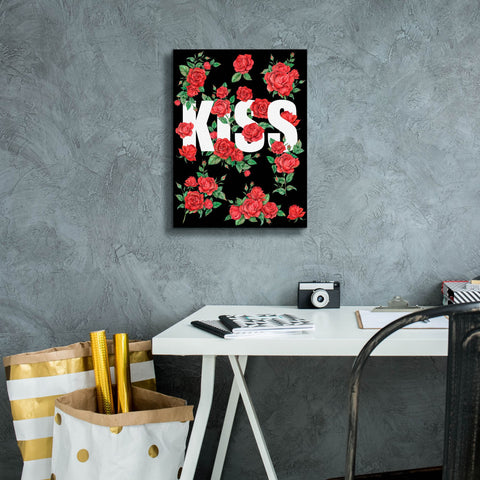 Image of 'Love Kiss I' by Regina Moore, Canvas Wall Art,12 x 16