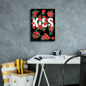 'Love Kiss I' by Regina Moore, Canvas Wall Art,12 x 16