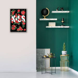 'Love Kiss I' by Regina Moore, Canvas Wall Art,18 x 26