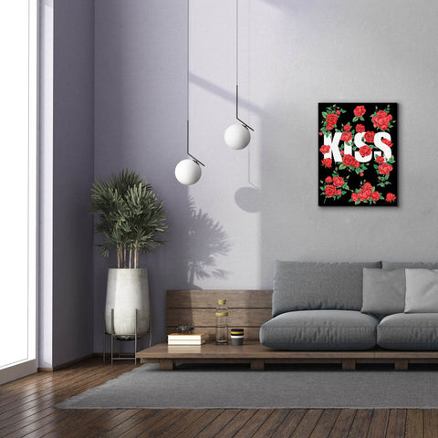 Image of 'Love Kiss I' by Regina Moore, Canvas Wall Art,26 x 34