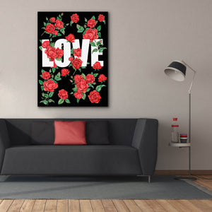 'Love Kiss II' by Regina Moore, Canvas Wall Art,40x54