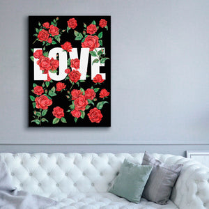 'Love Kiss II' by Regina Moore, Canvas Wall Art,40x54