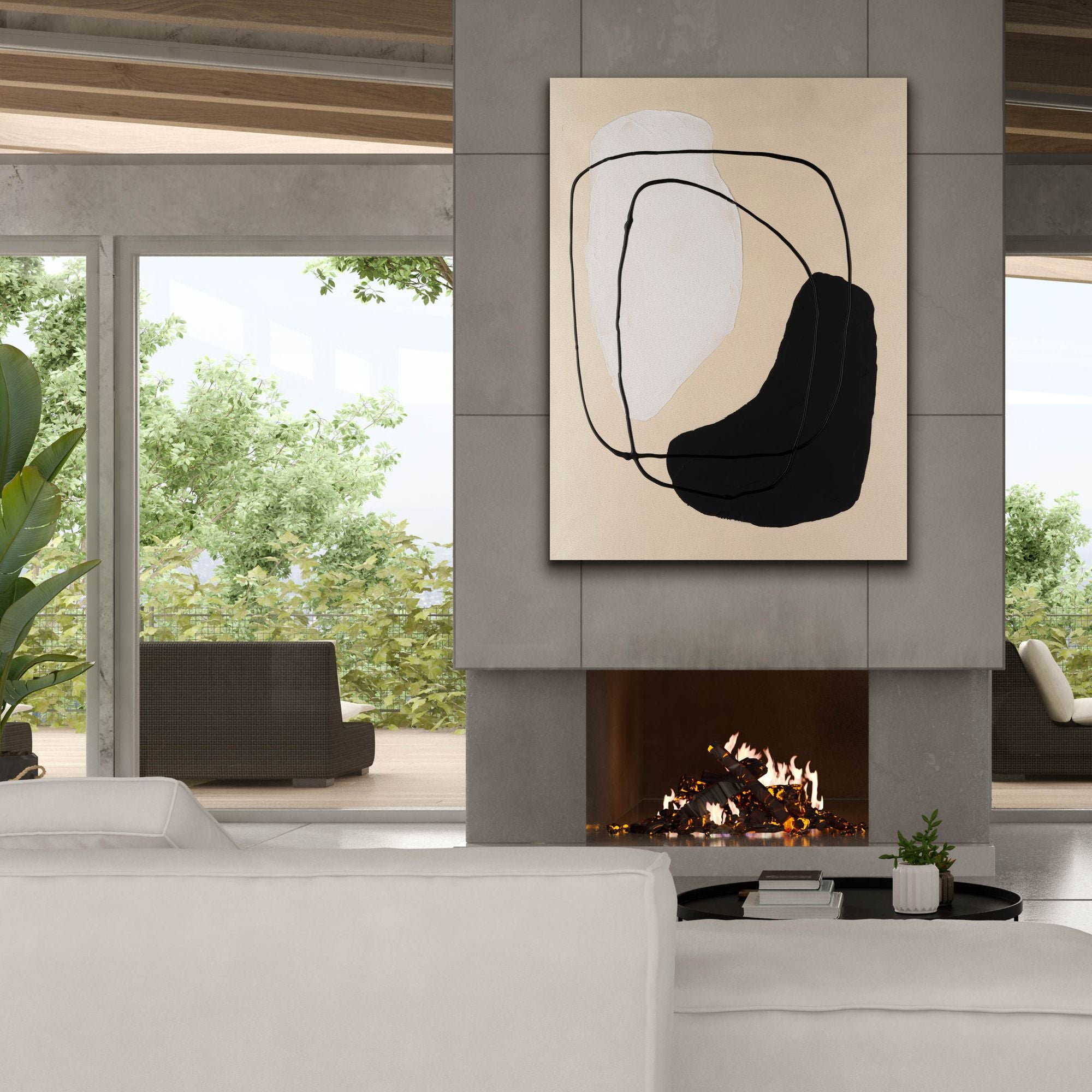 'Avant Mod I' by Vanna Lam Canvas Wall Art,40x54