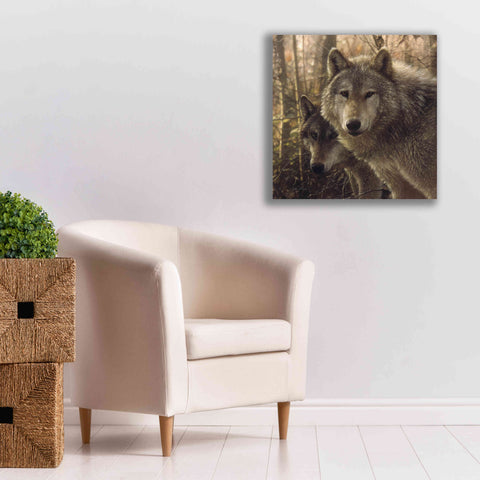 Image of 'Wood Land Companions' by Collin Bogle, Canvas Wall Art,26x26