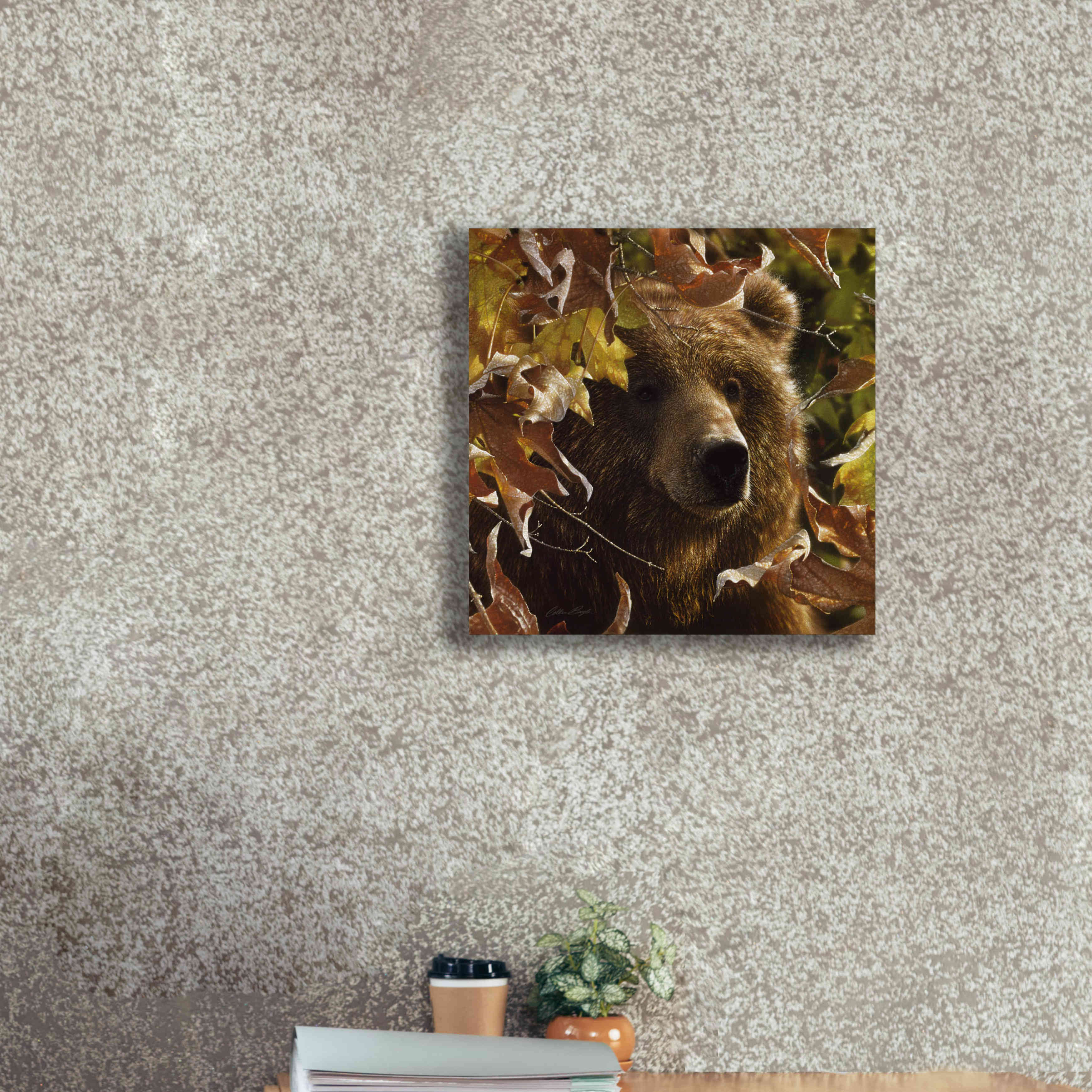 'Legend Of The Fall' by Collin Bogle, Canvas Wall Art,18x18