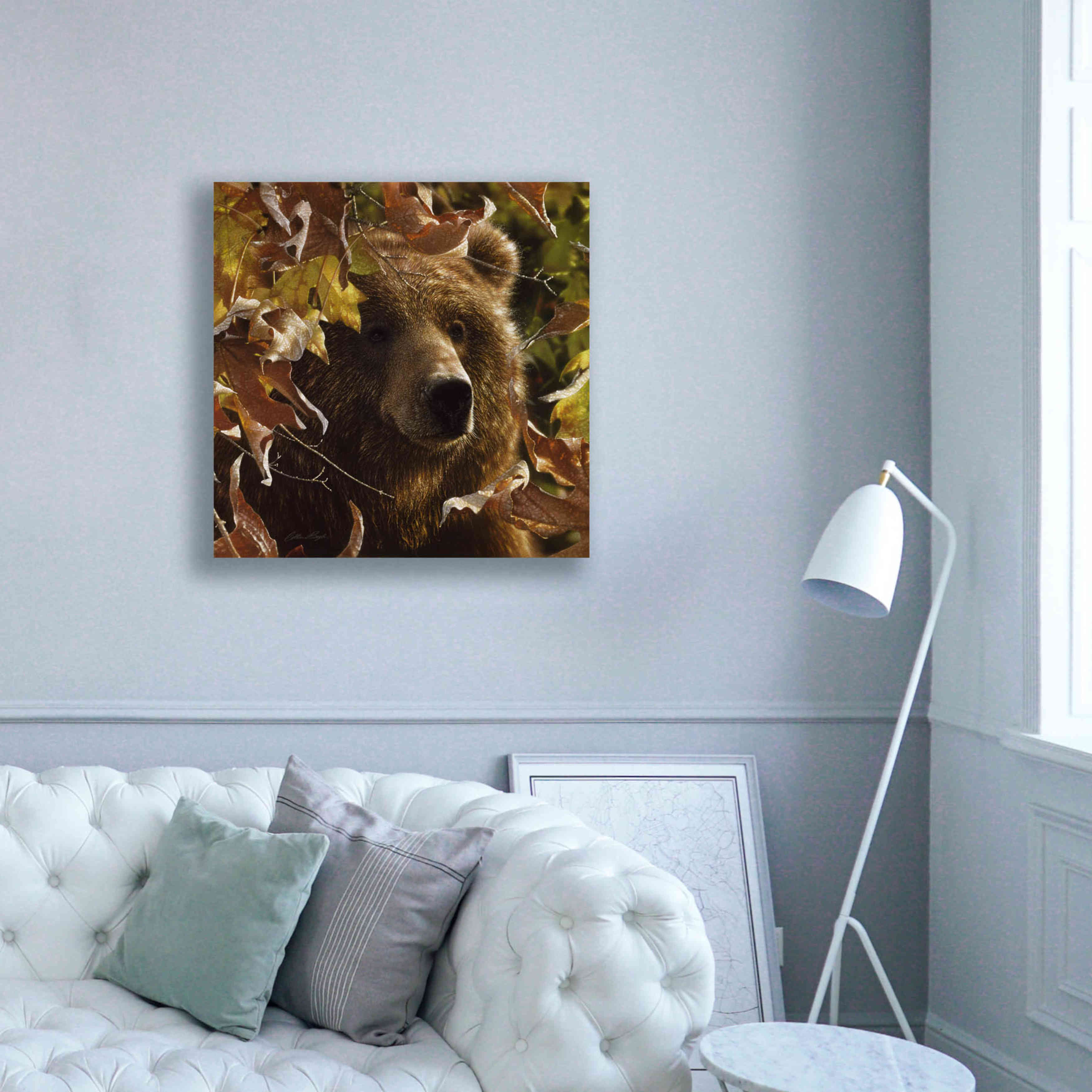 'Legend Of The Fall' by Collin Bogle, Canvas Wall Art,37x37