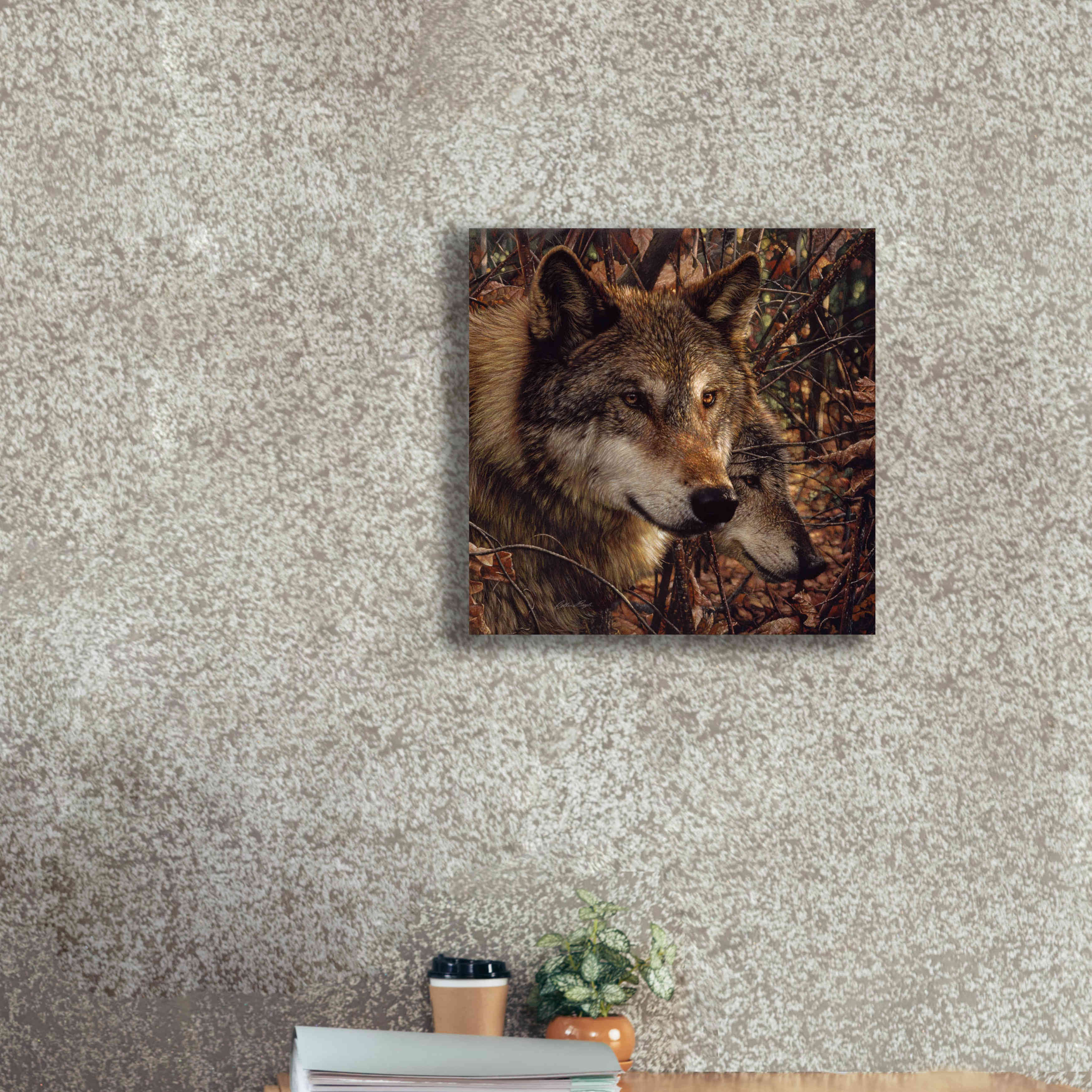 'Colors of Autumn' by Collin Bogle, Canvas Wall Art,18x18