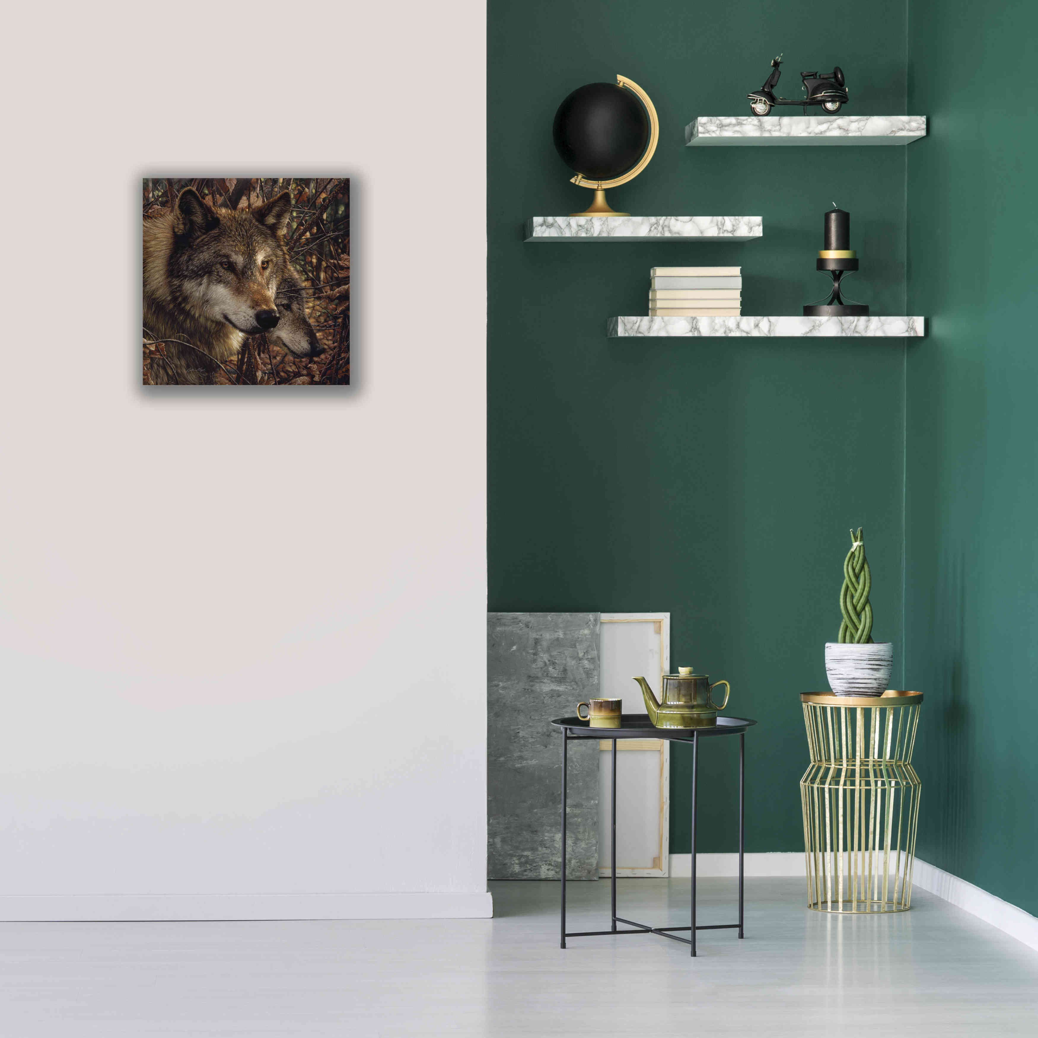 'Colors of Autumn' by Collin Bogle, Canvas Wall Art,18x18