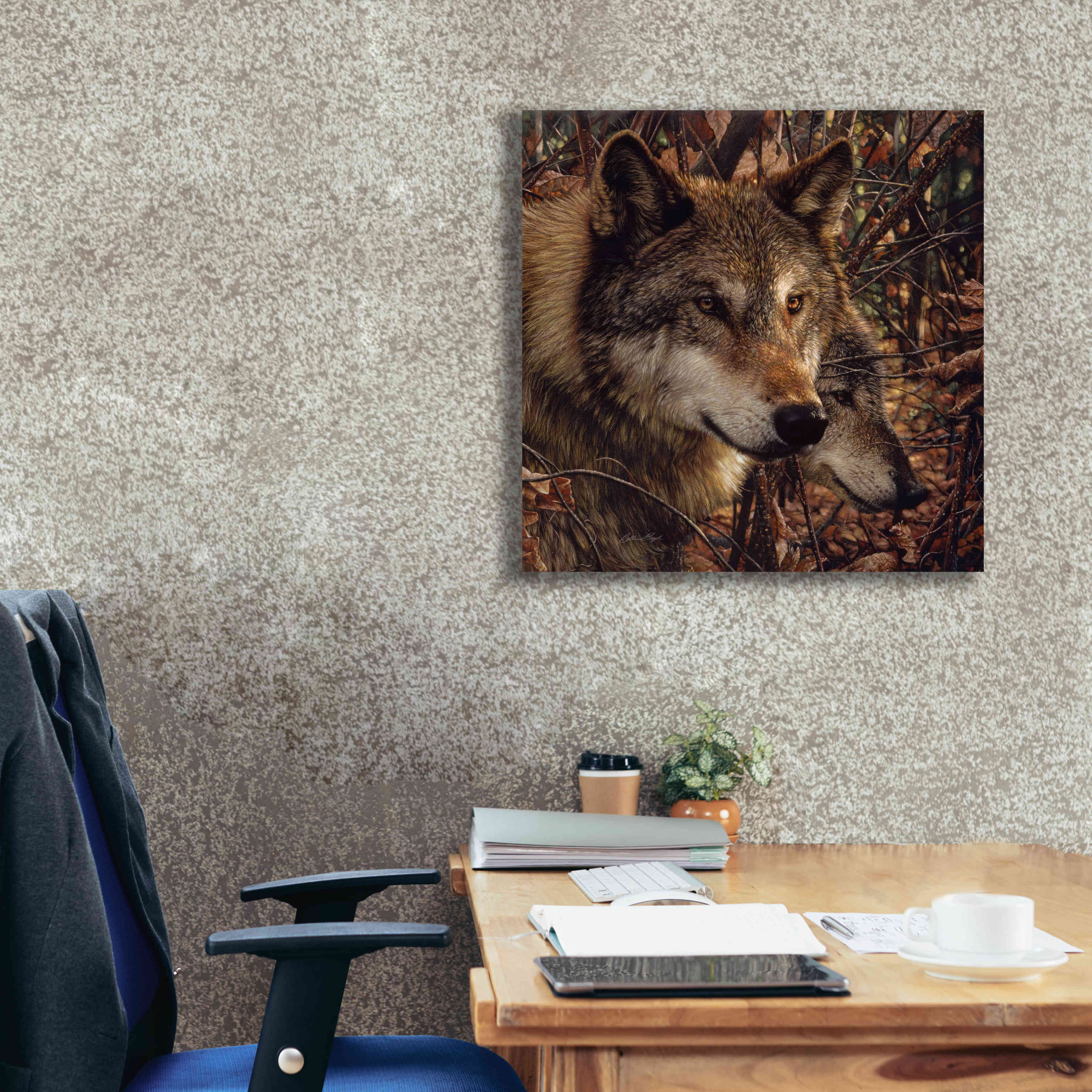 'Colors of Autumn' by Collin Bogle, Canvas Wall Art,26x26