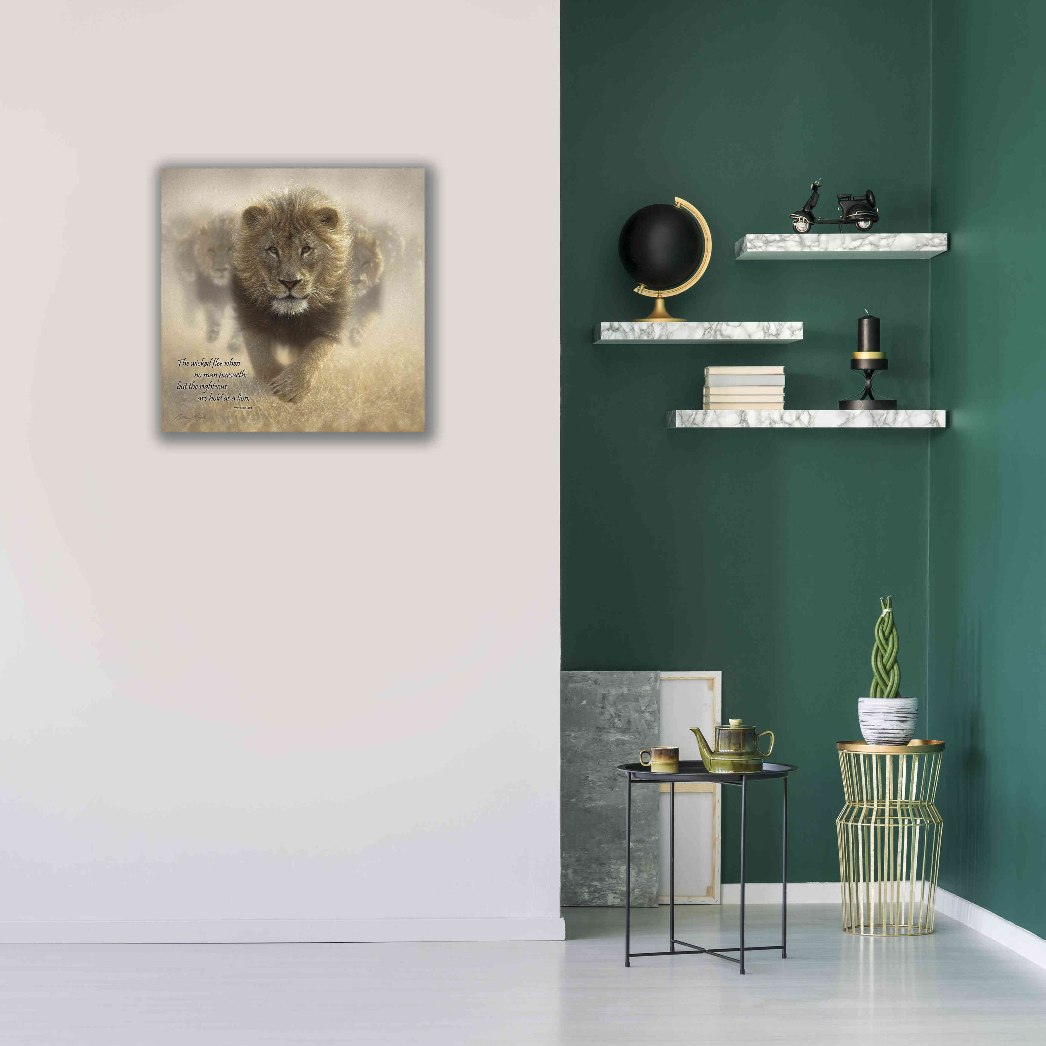 'Wicked Flee' by Collin Bogle, Canvas Wall Art,26x26