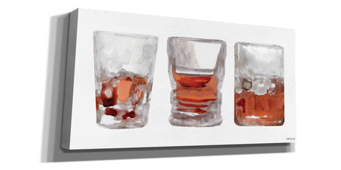 Image of 'Bourbon Glasses 1' by Stellar Design Studio, Canvas Wall Art