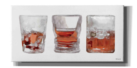 Image of 'Bourbon Glasses 1' by Stellar Design Studio, Canvas Wall Art