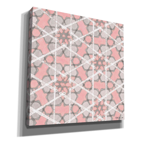 Image of 'Pink and Gray Pattern 2' by Stellar Design Studio, Canvas Wall Art