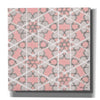 'Pink and Gray Pattern 2' by Stellar Design Studio, Canvas Wall Art