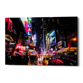 'Neon New York City' by Nicklas Gustafsson, Canvas Wall Art
