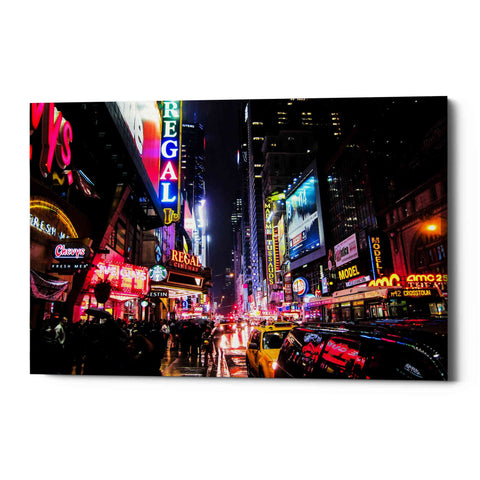 Image of 'Neon New York City' by Nicklas Gustafsson, Canvas Wall Art