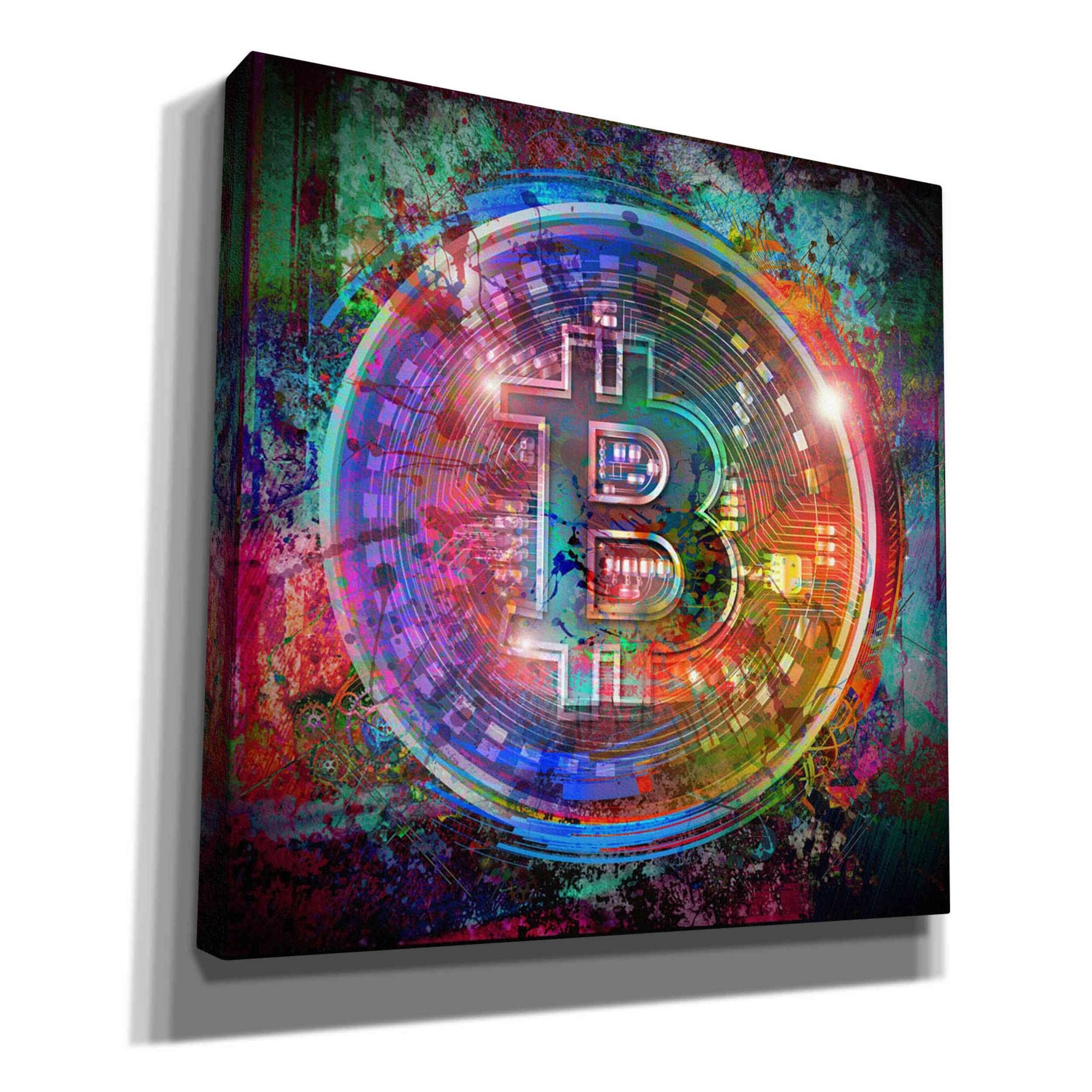 'Bitcoin Wallet' Canvas Wall Art